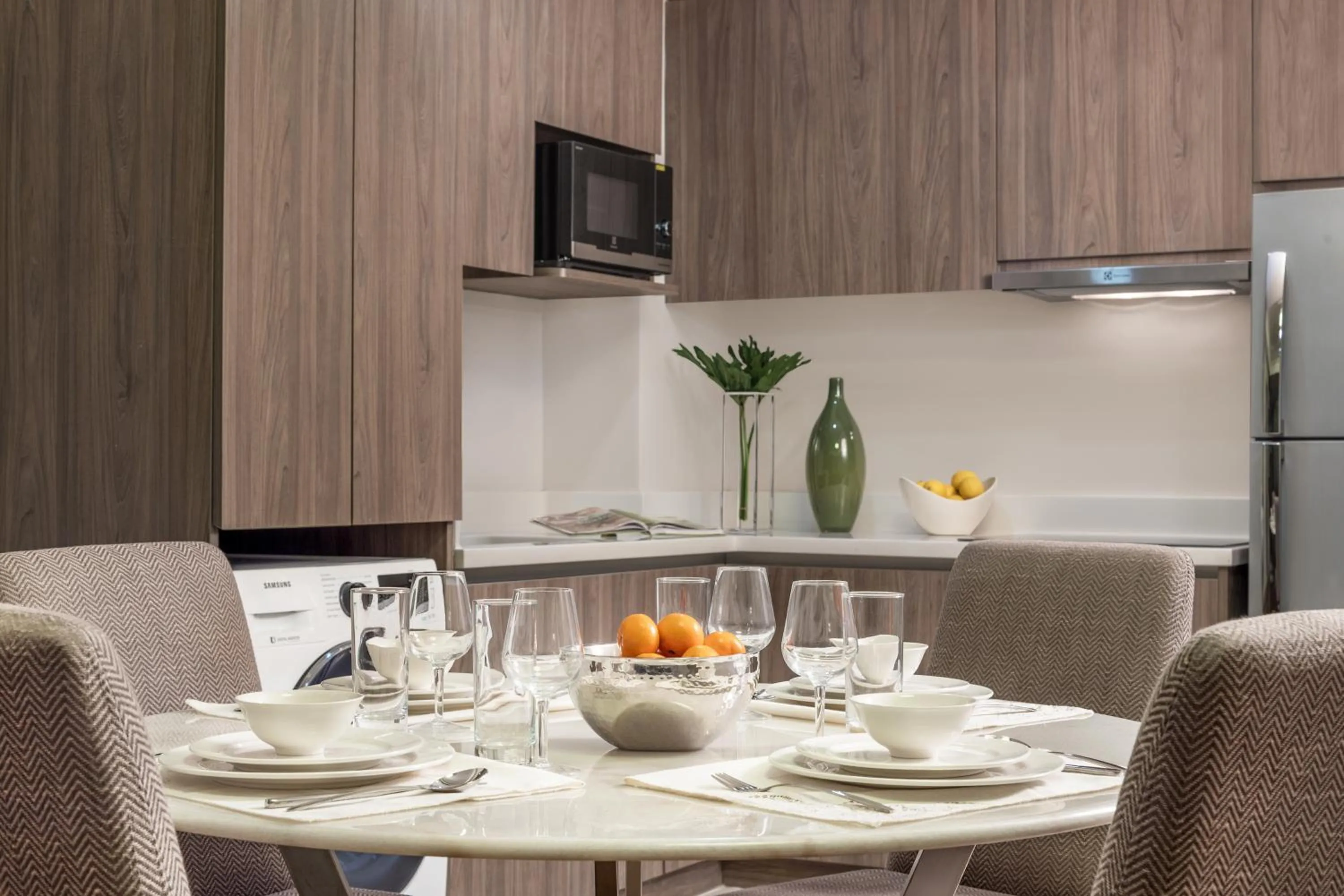 Dining area in Citadines Millennium Ortigas Manila