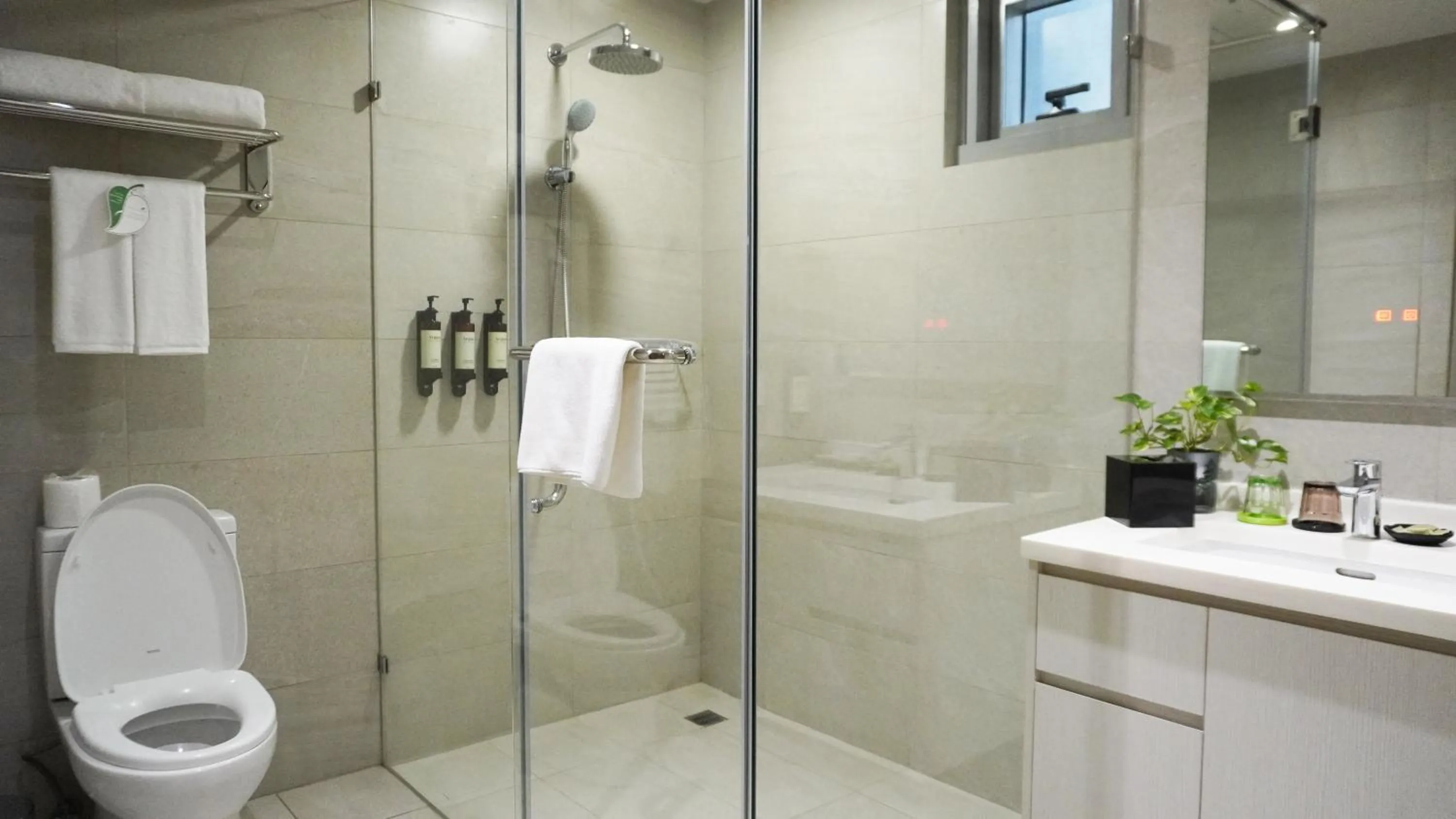 Bathroom in Citadines Millennium Ortigas Manila