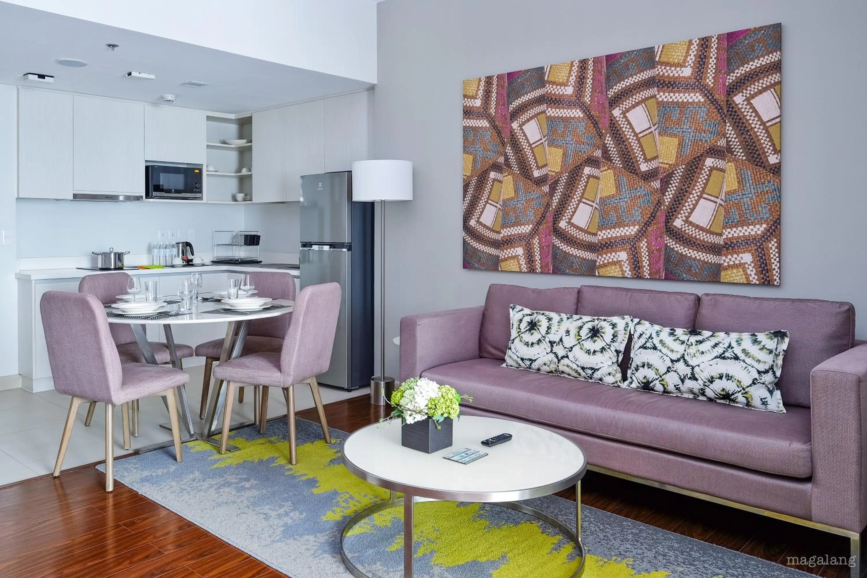 Living room in Citadines Millennium Ortigas Manila