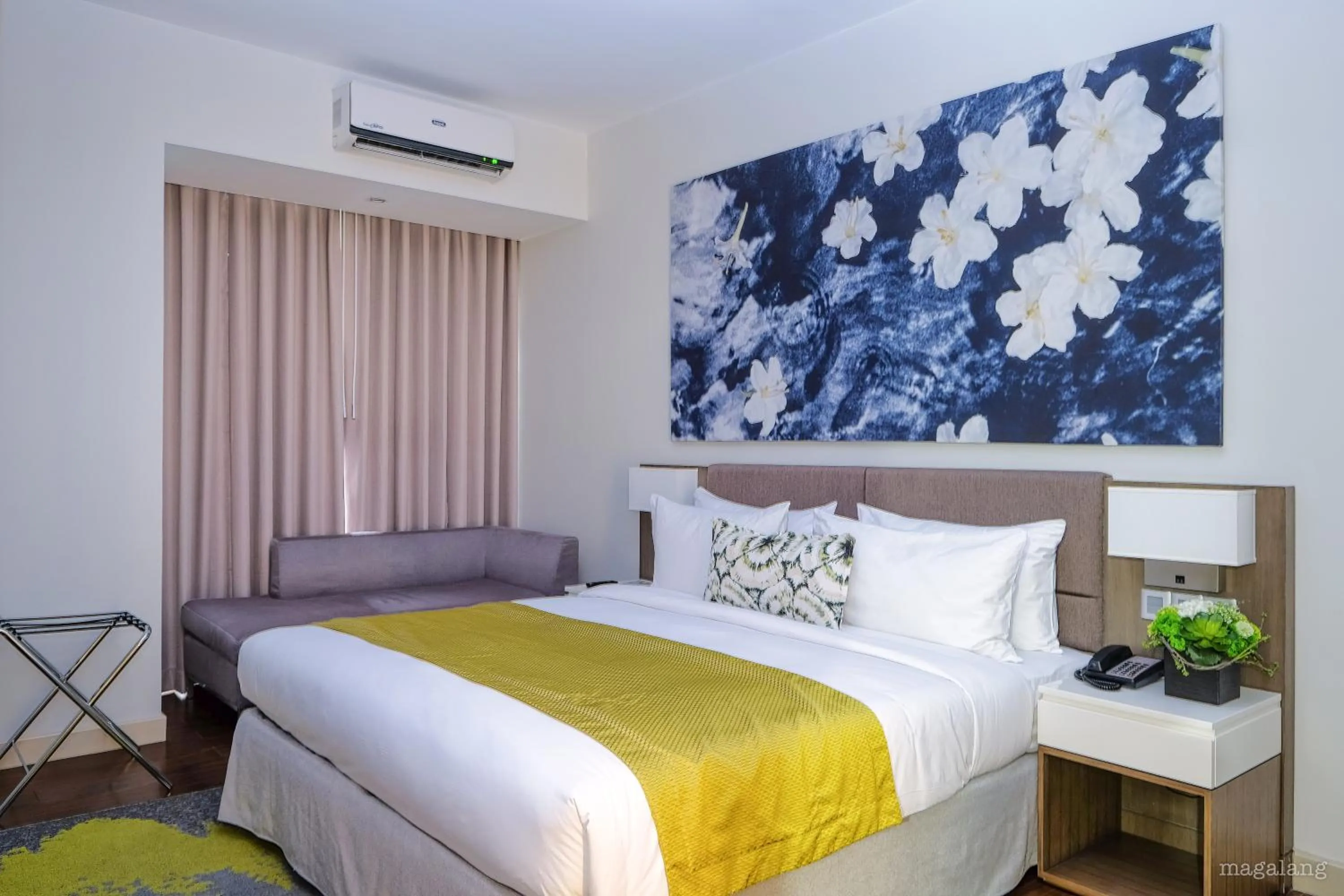 Bed in Citadines Millennium Ortigas Manila