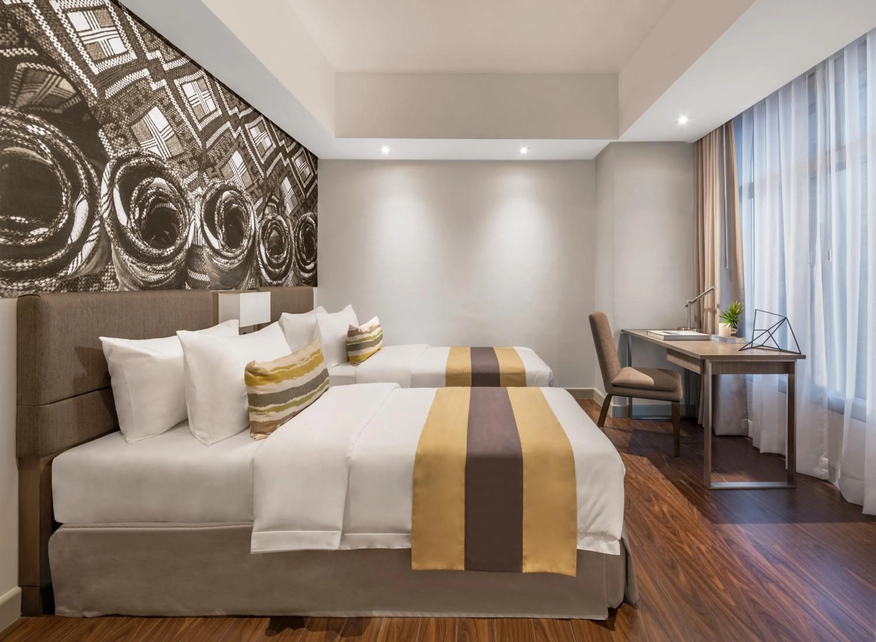 Bed in Citadines Millennium Ortigas Manila