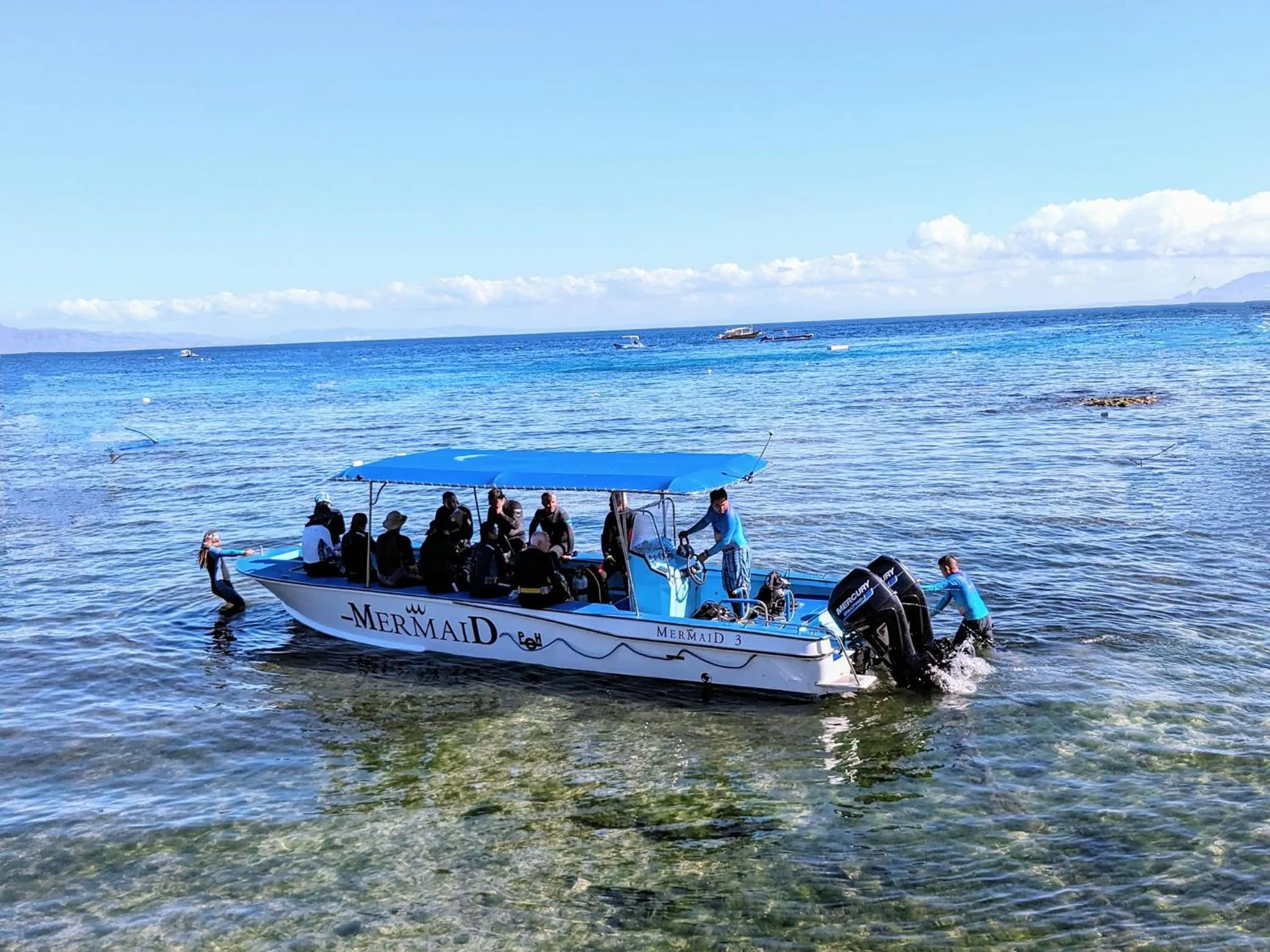 Diving in Mermaid Resort and Dive Center