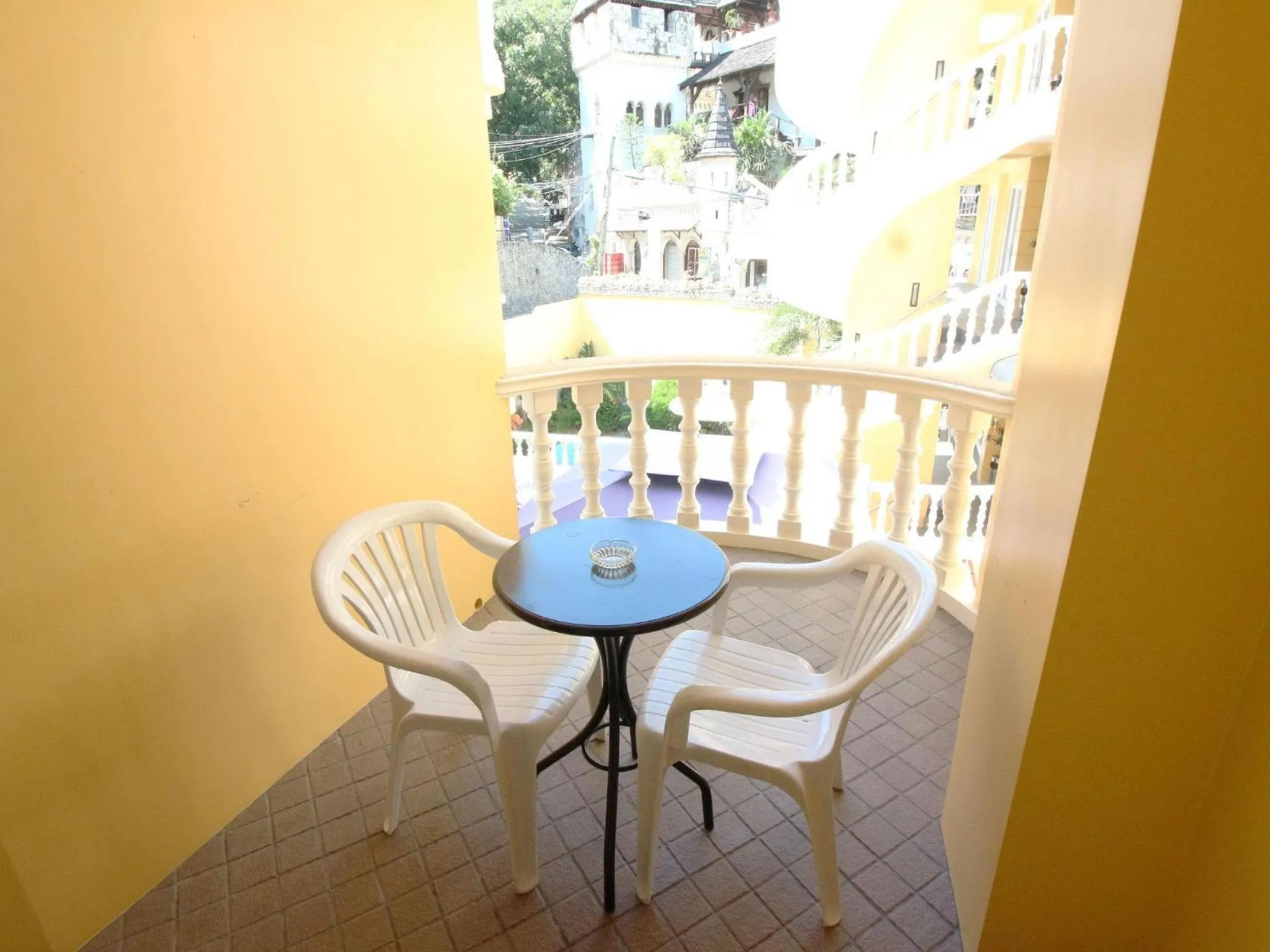 Balcony/Terrace in Mermaid Resort and Dive Center