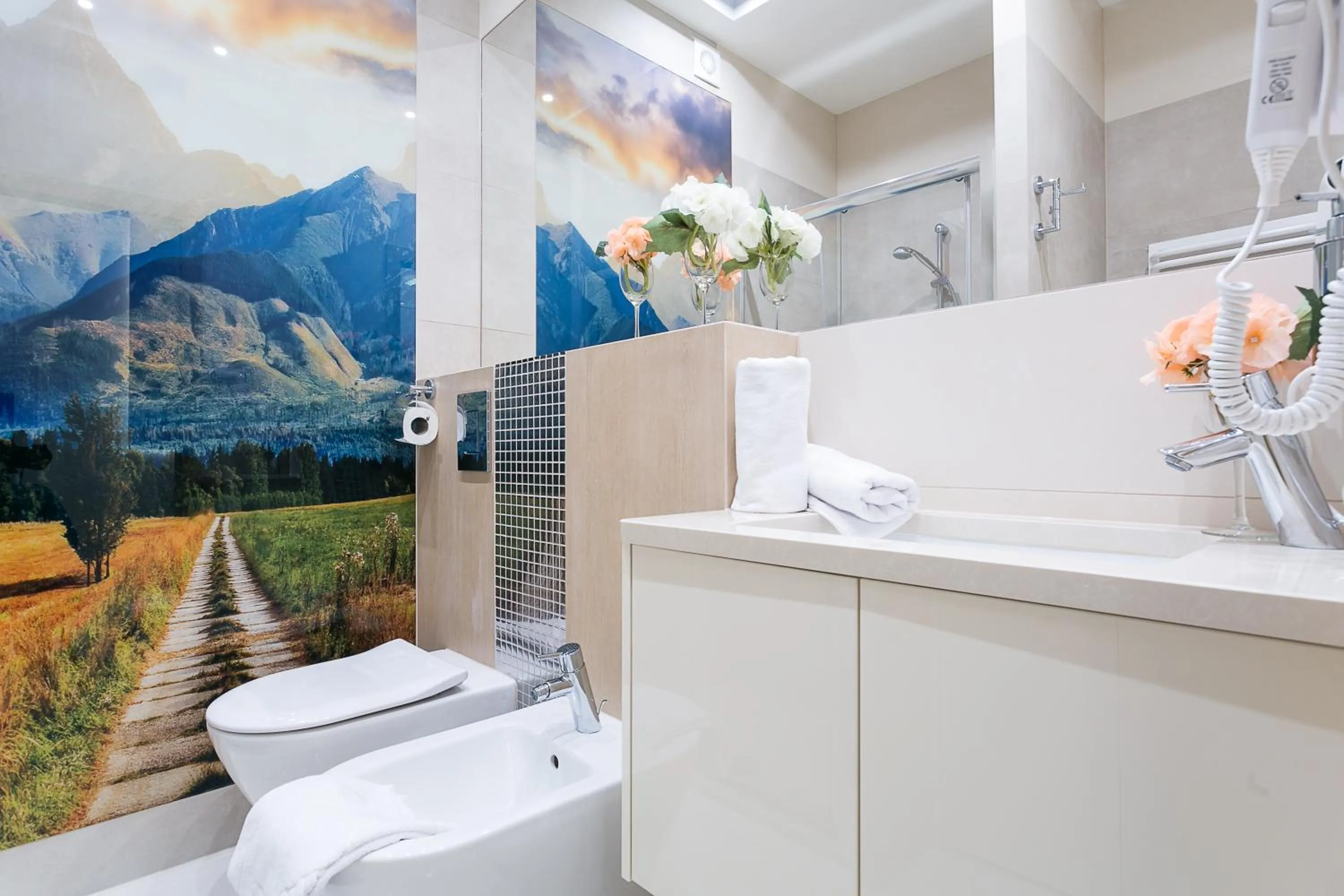 Bathroom in Giewont Krupówki SPA