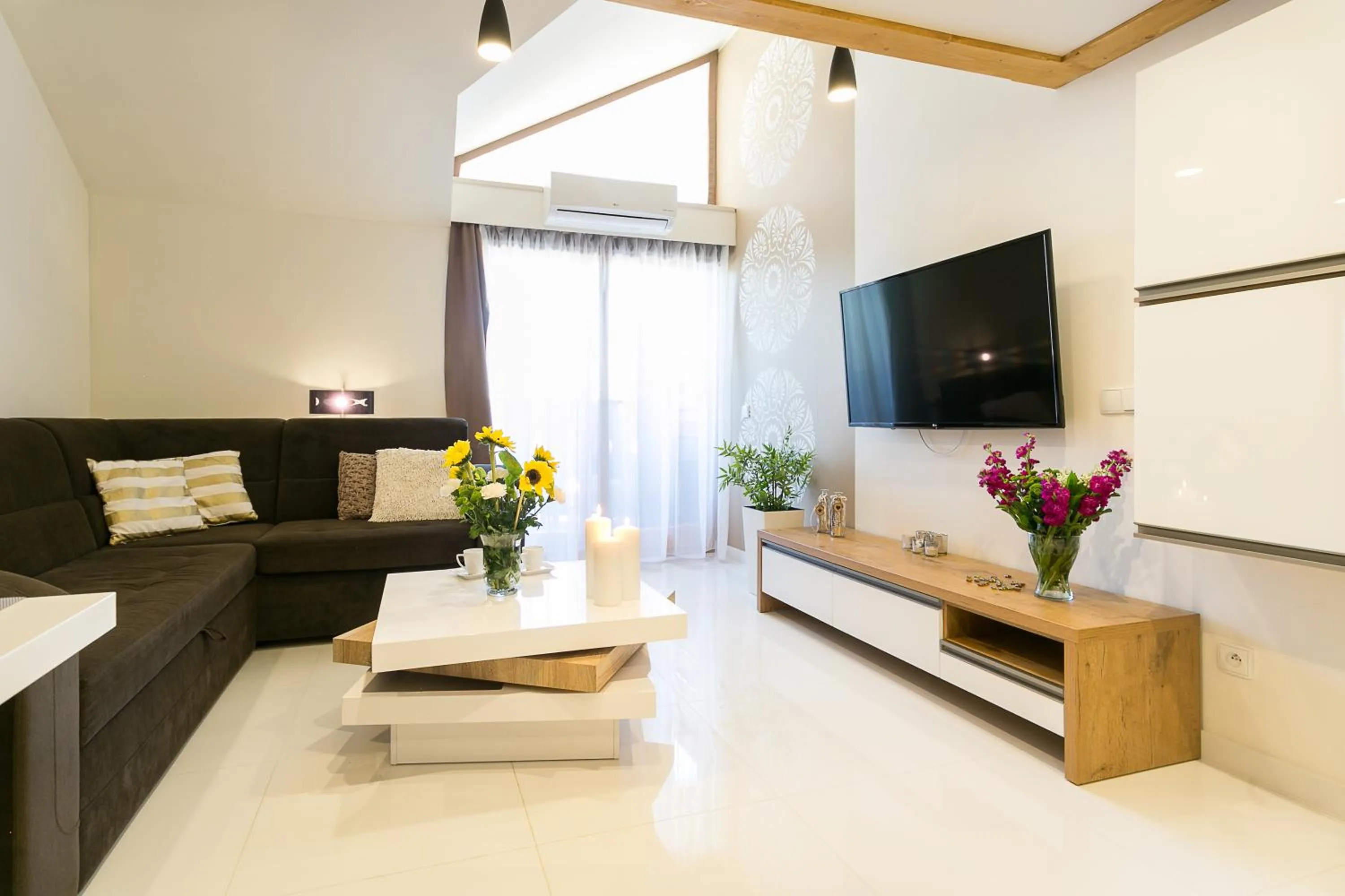 Living room in Giewont Krupówki SPA