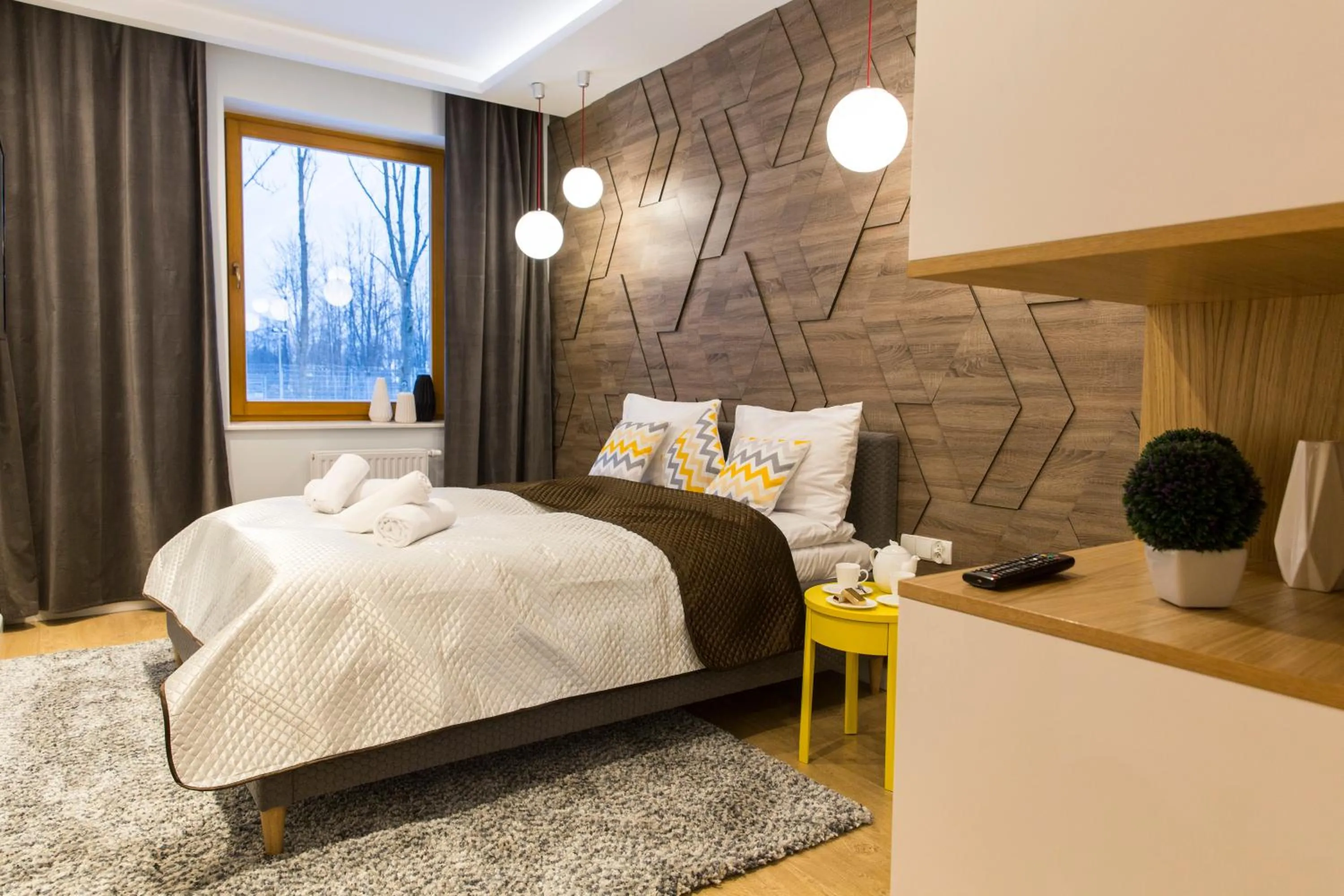 Bedroom, Bed in Giewont Krupówki SPA