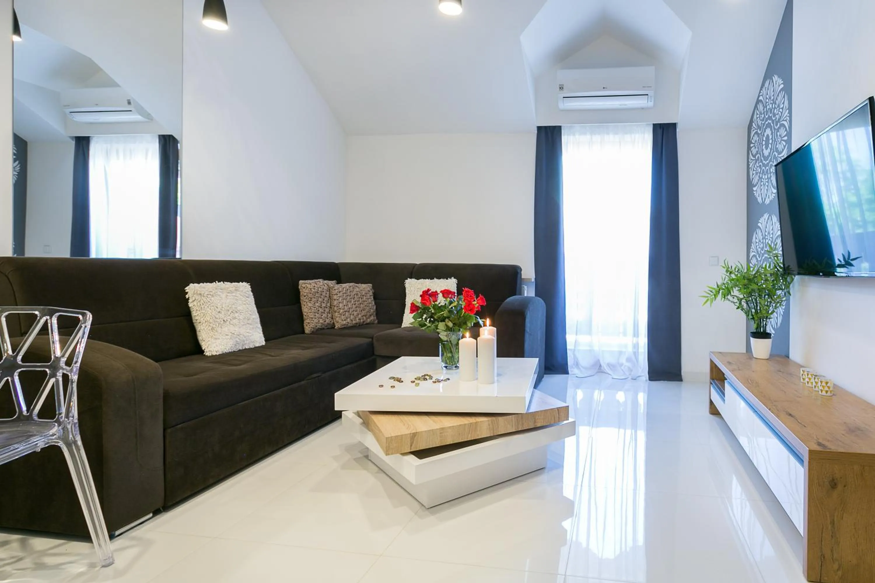 Living room in Giewont Krupówki SPA