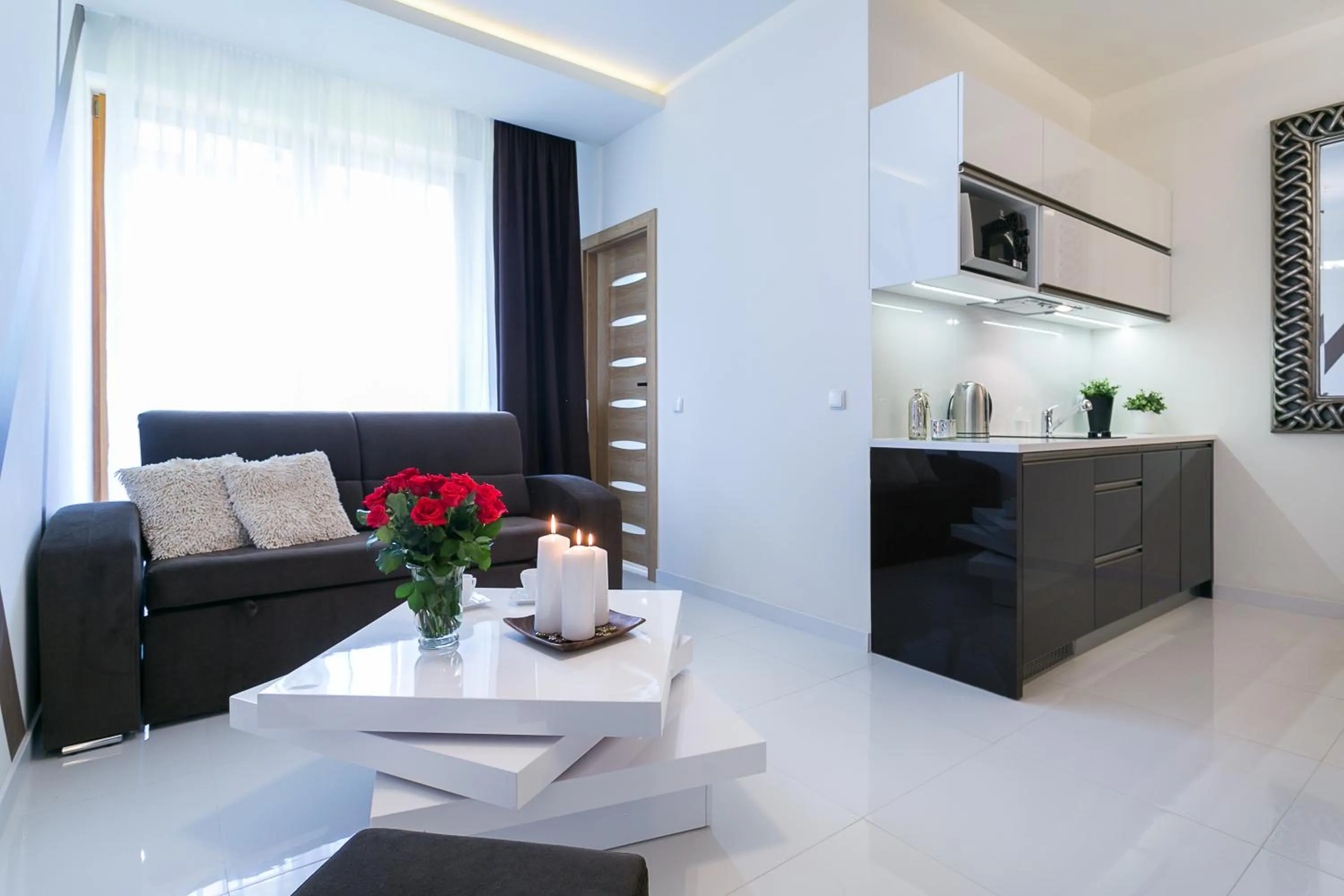 Living room in Giewont Krupówki SPA