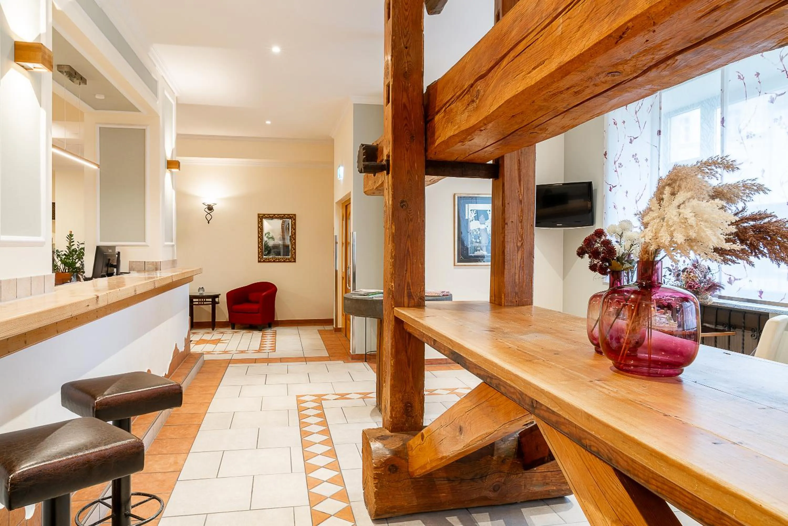 Lobby or reception in Hotel Feichtinger Graz