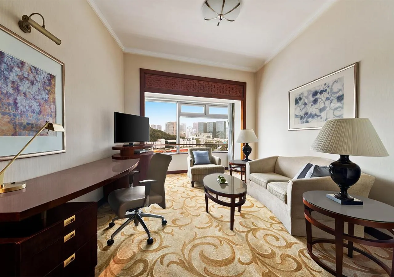 Living room in Shangri-La Fuzhou