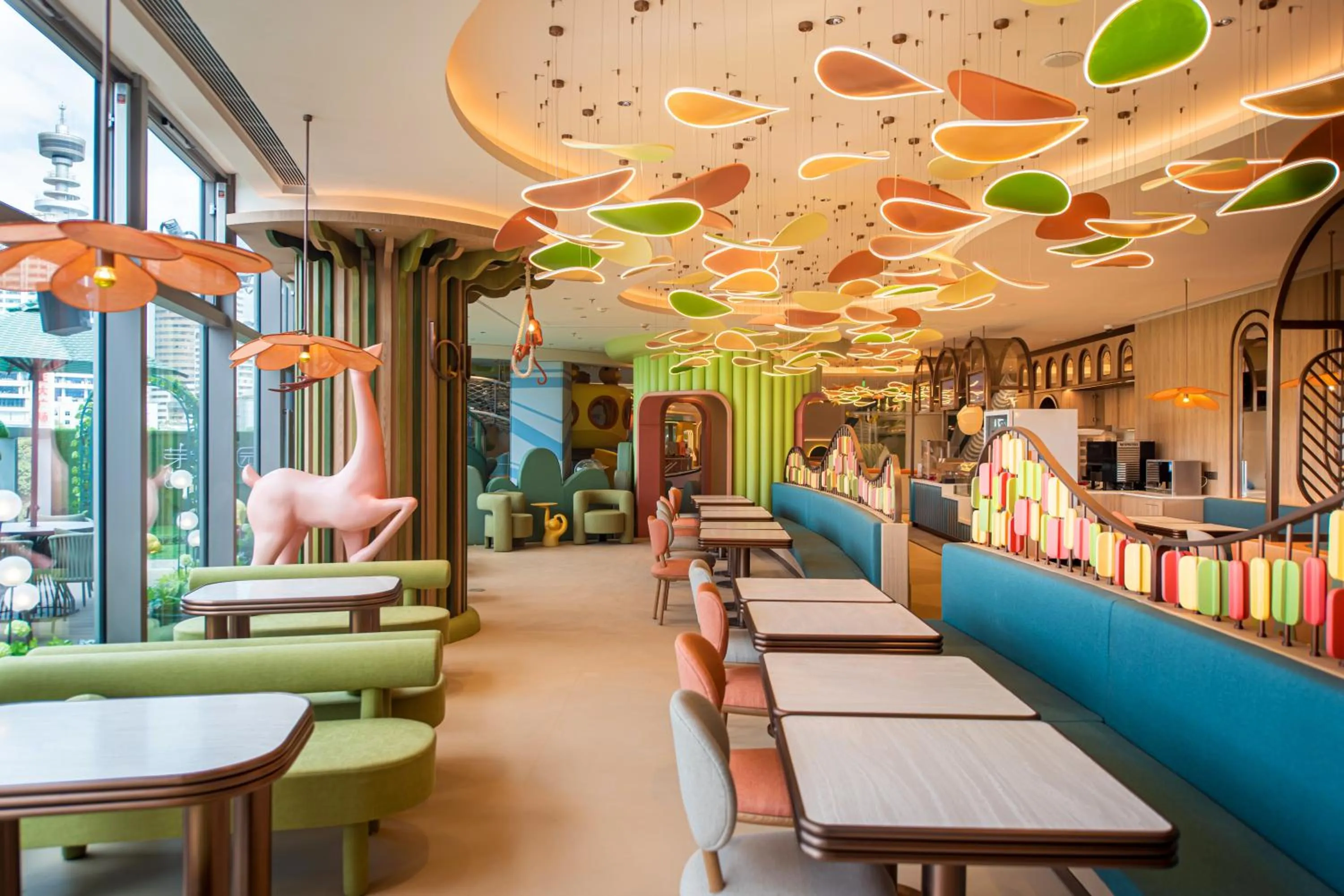 Children play ground in Shangri-La Fuzhou