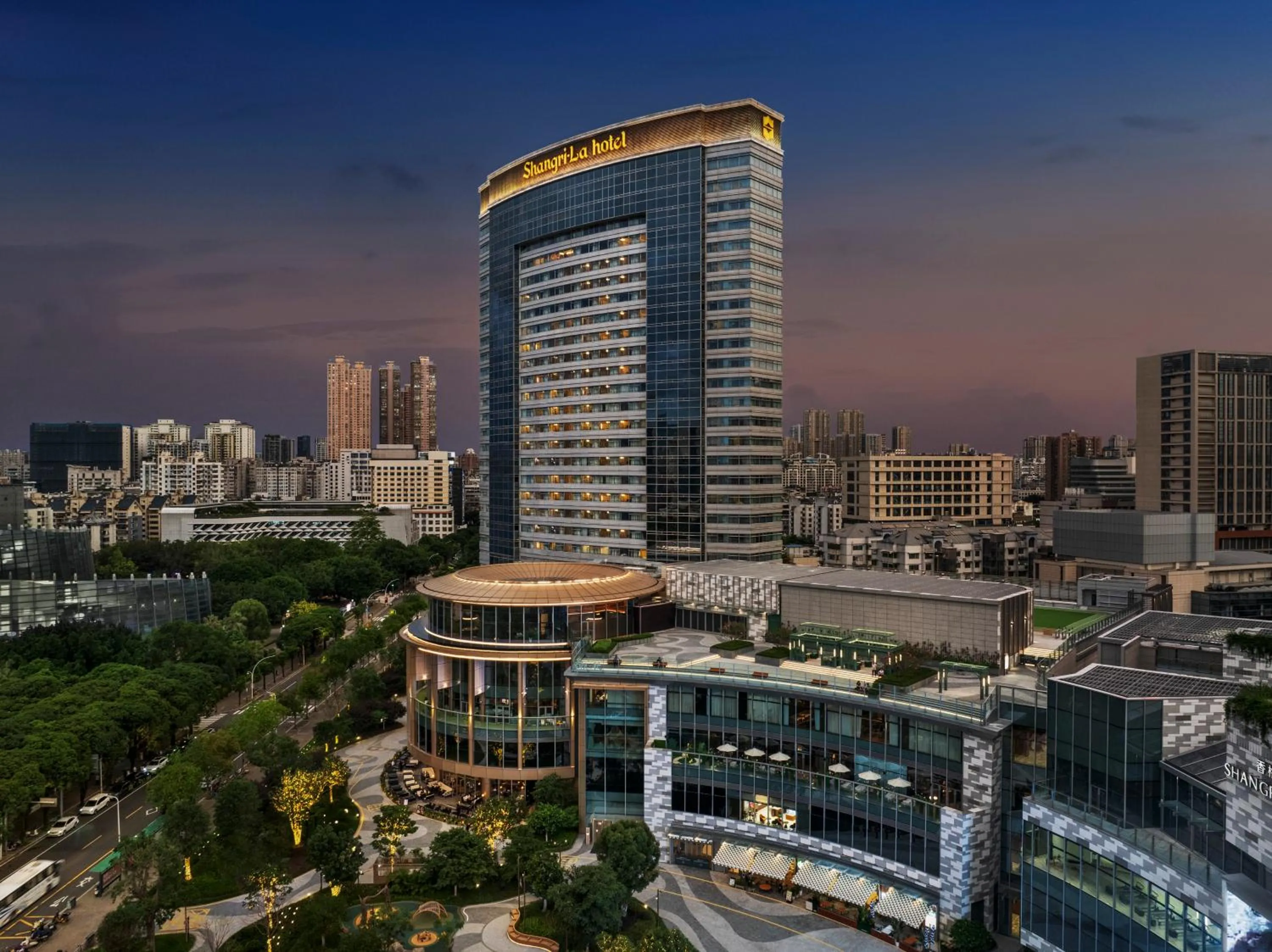 Property building in Shangri-La Fuzhou
