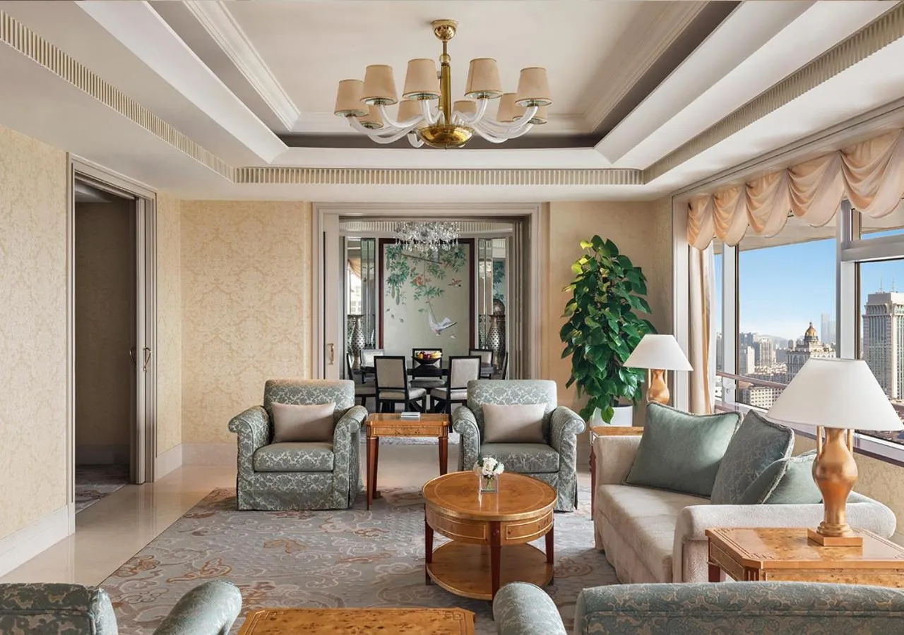 Living room in Shangri-La Fuzhou