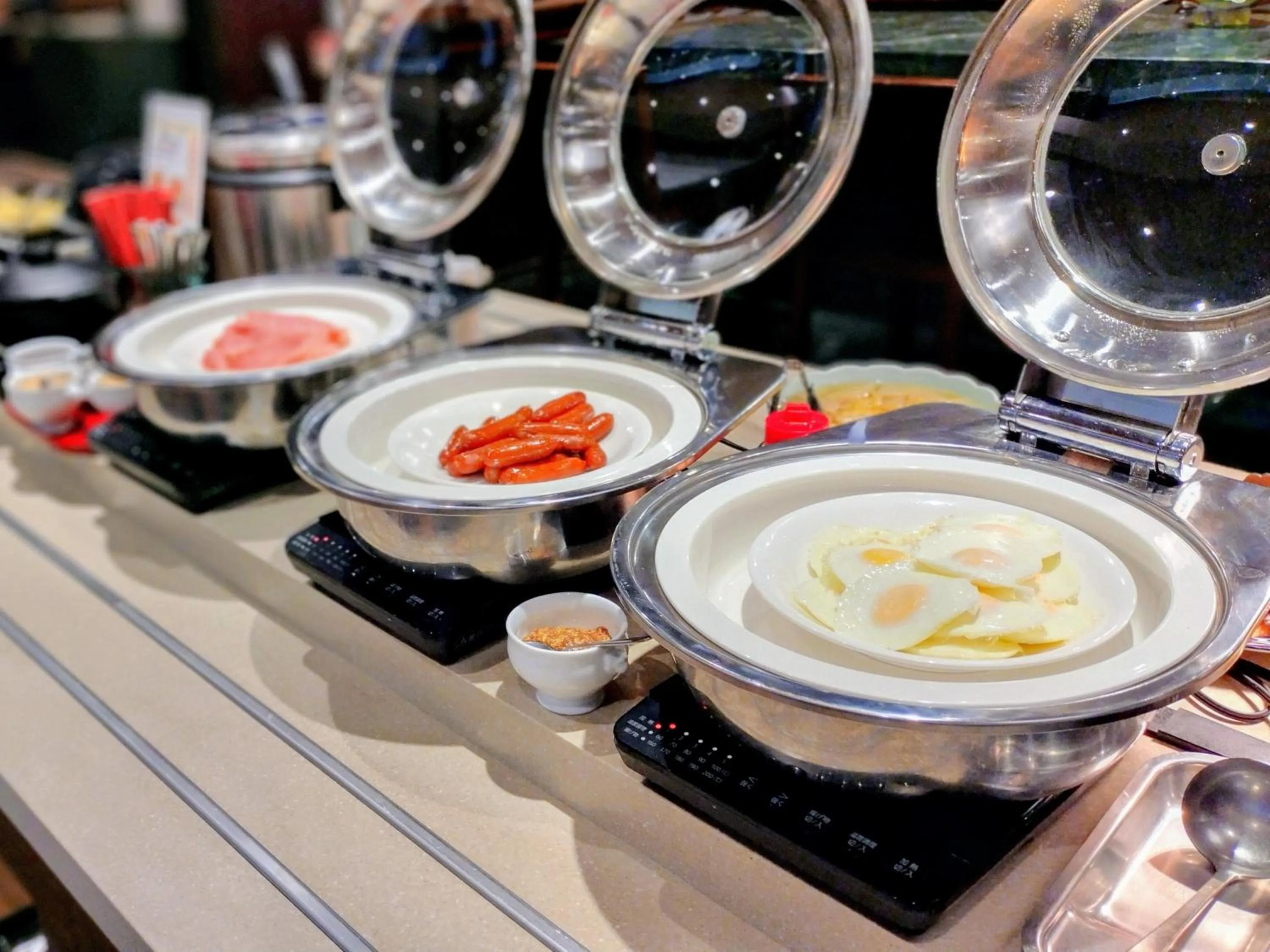 Buffet breakfast in New Osaka Hotel