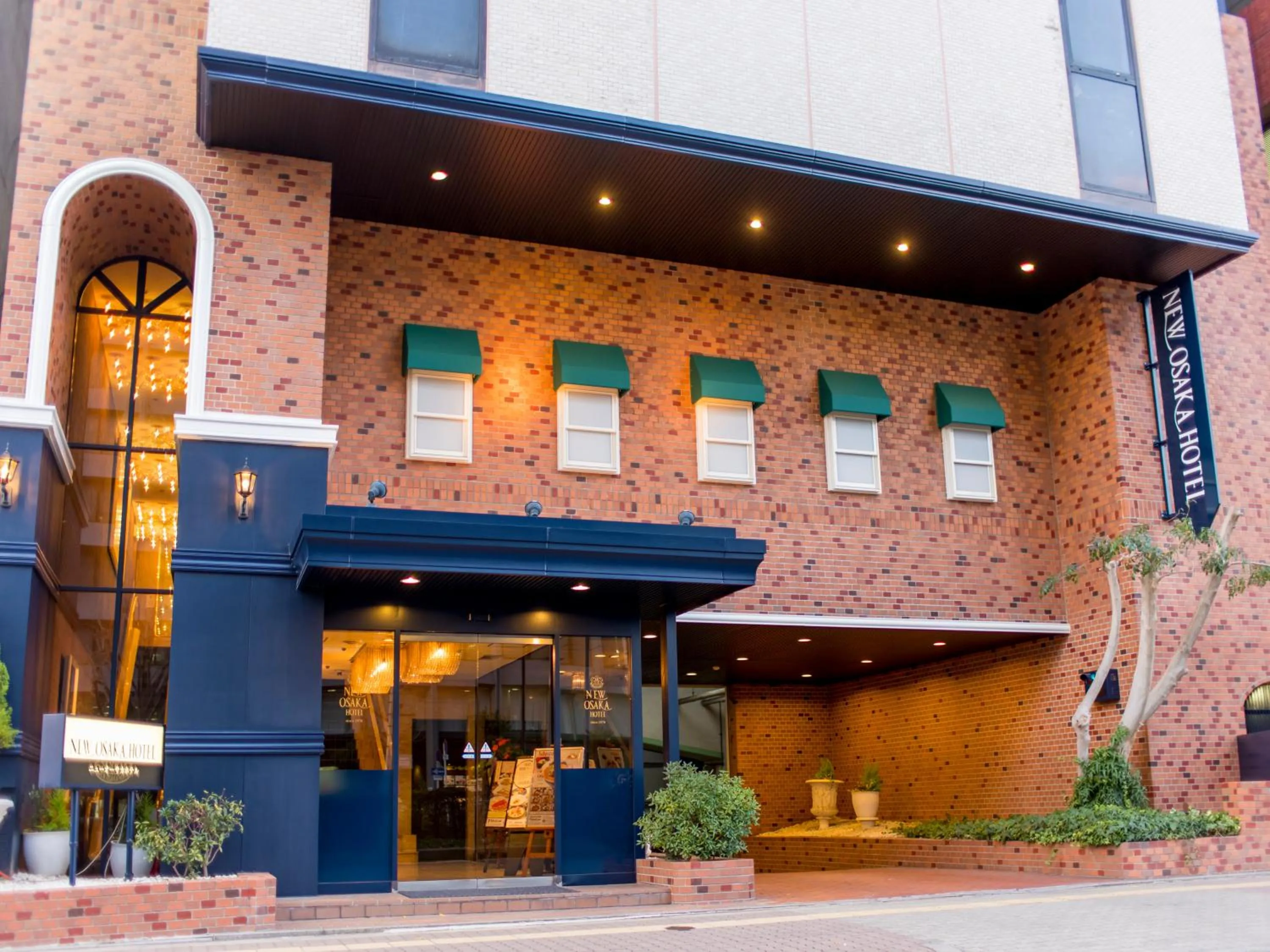 Property building in New Osaka Hotel