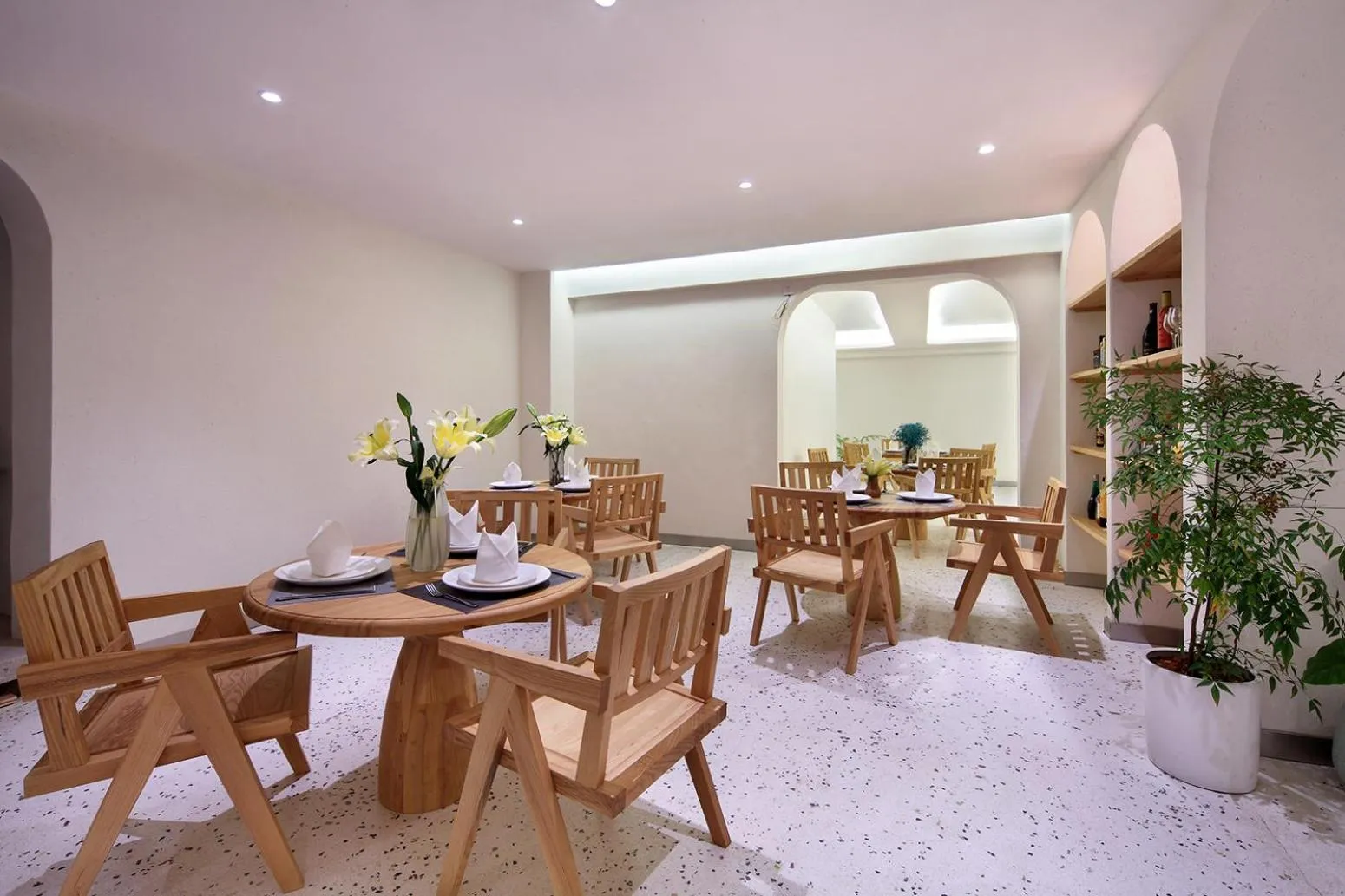 Seating area in Sky Garden Inn