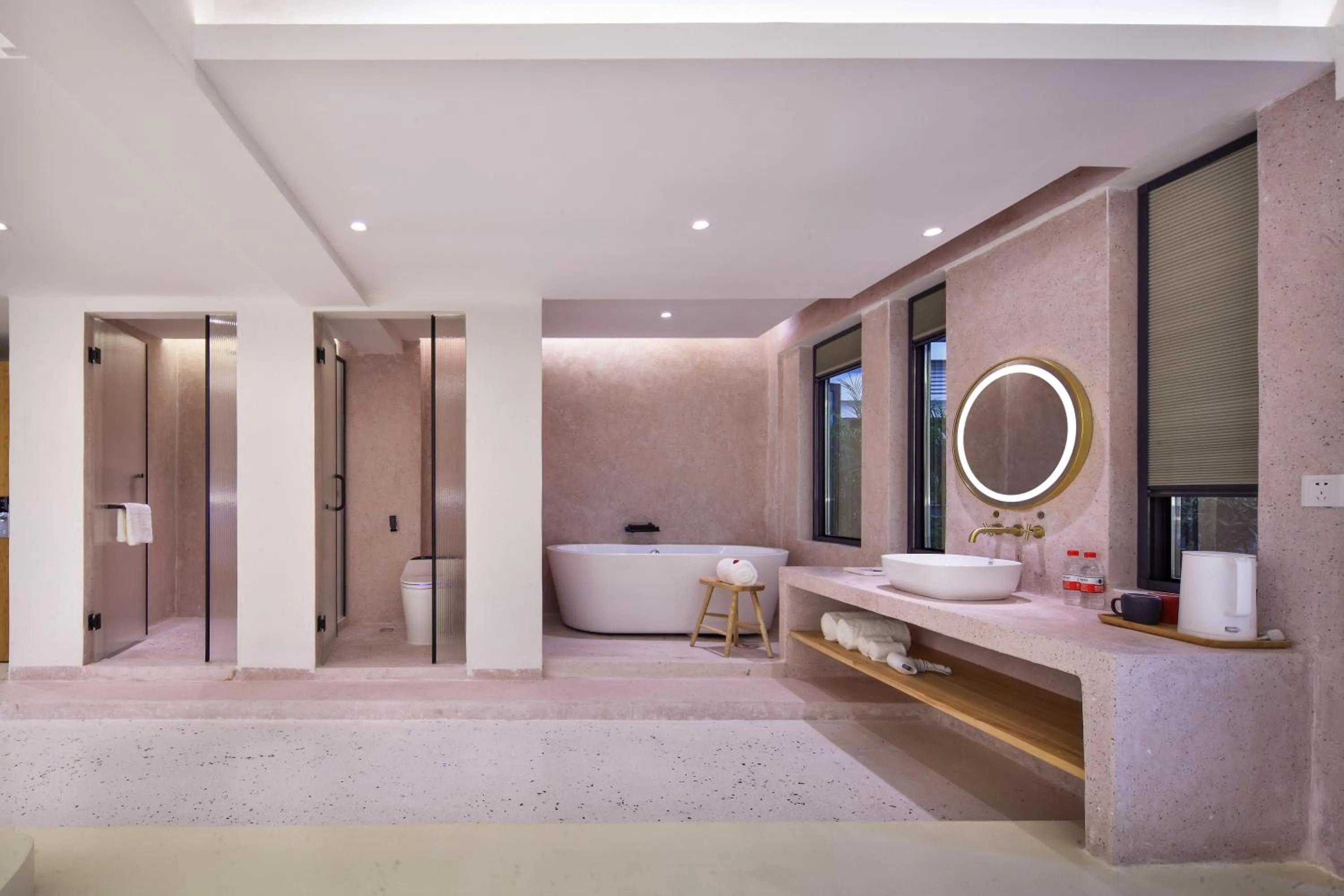 Bathroom in Sky Garden Inn