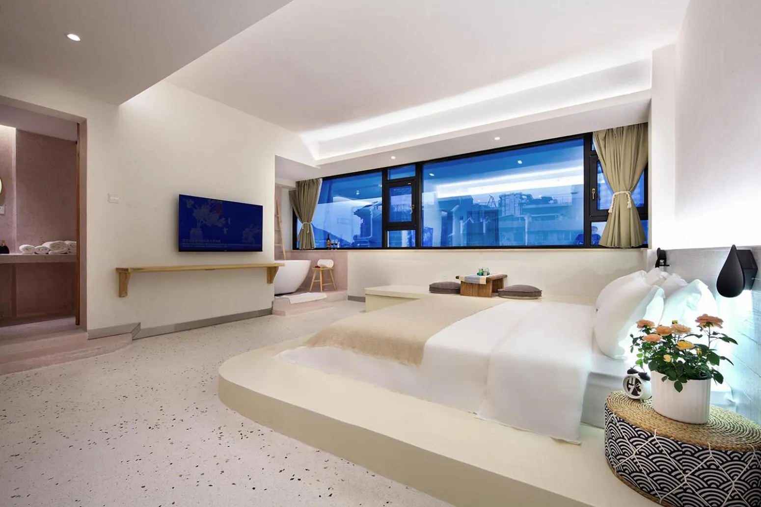 Photo of the whole room in Sky Garden Inn