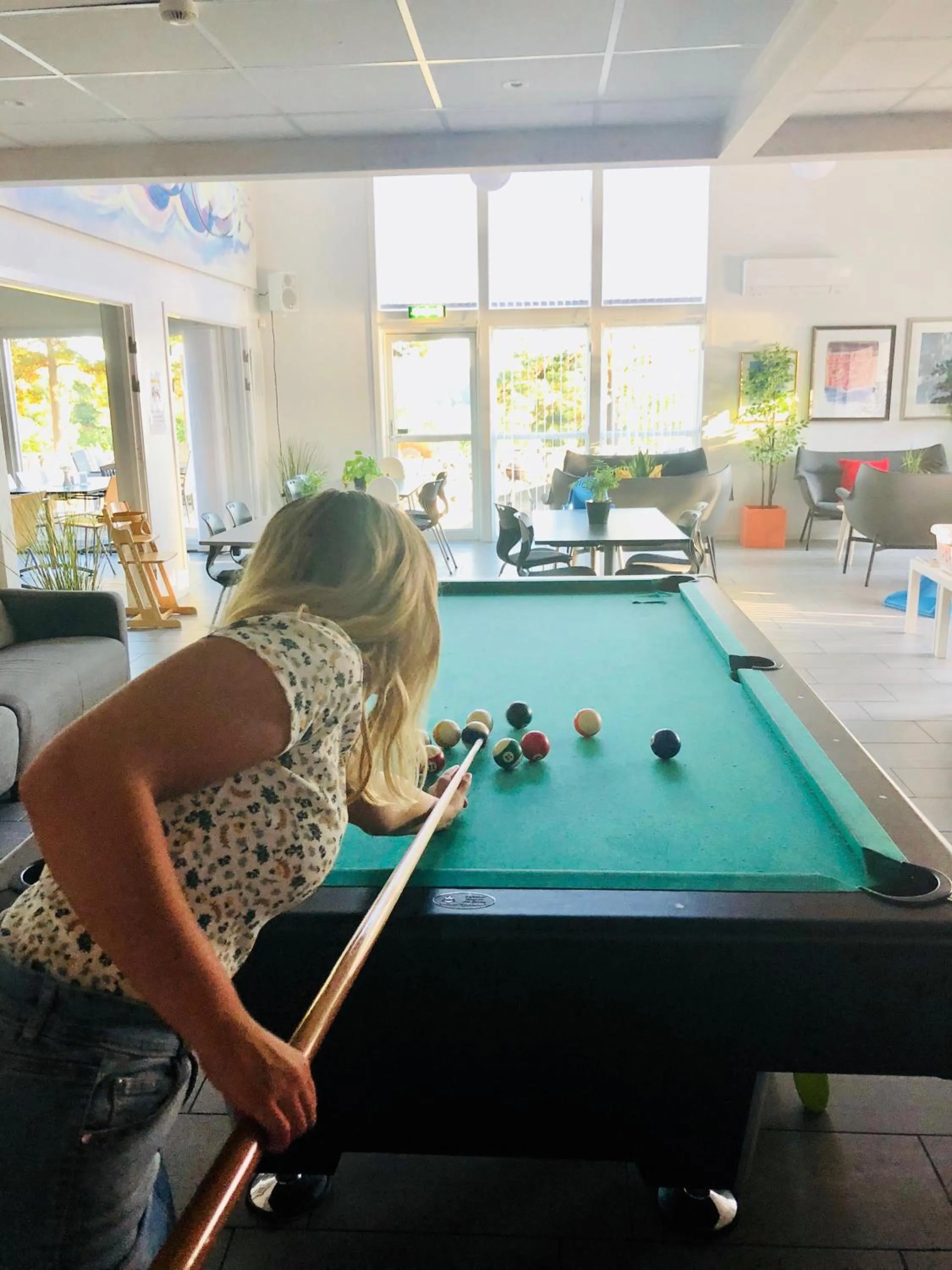 Billiard in Ansgar Summerhotel