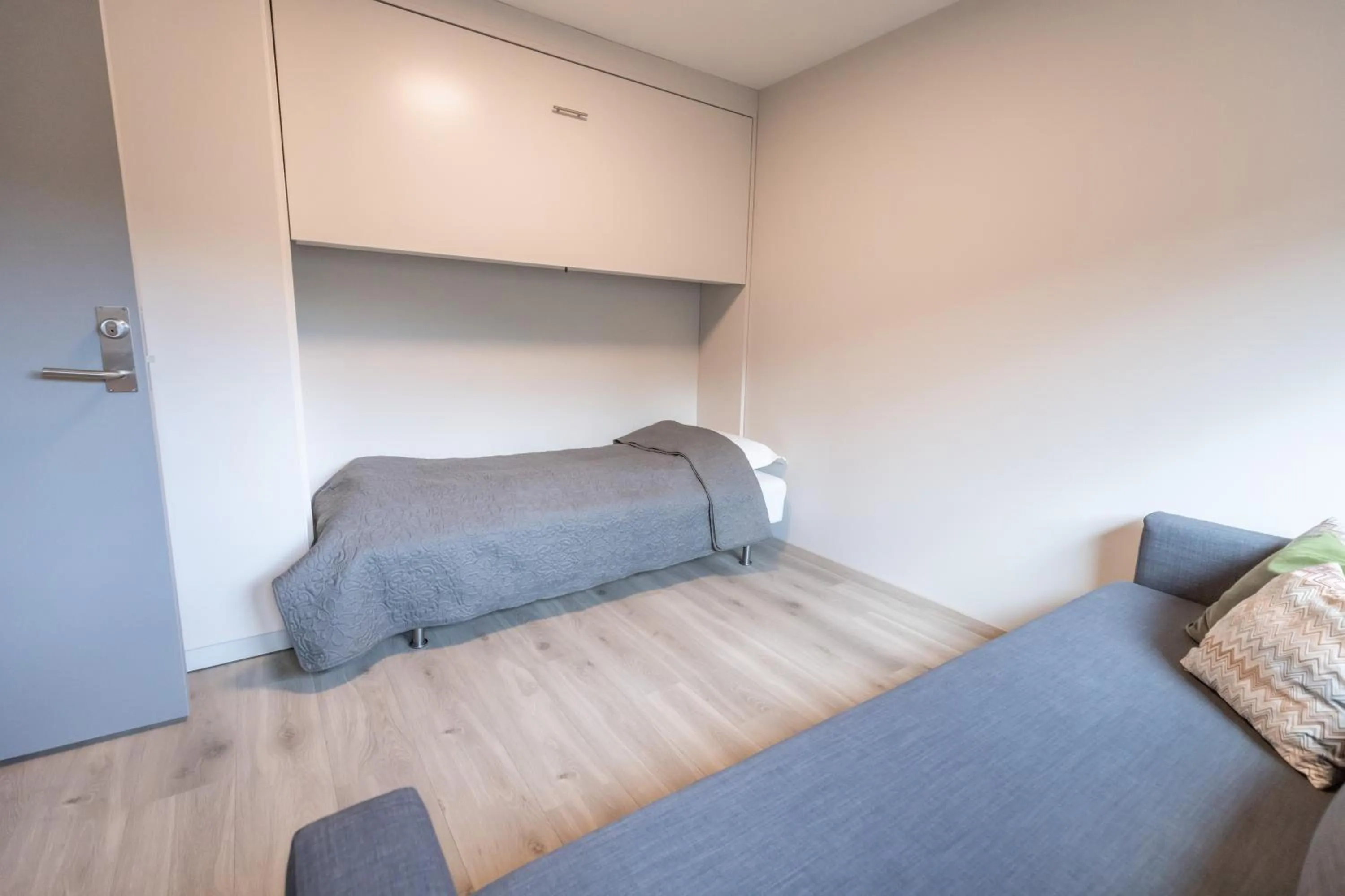 Bed in Ansgar Summerhotel