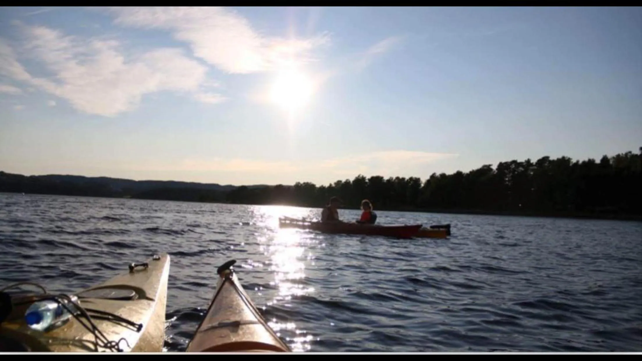Canoeing in Ansgar Summerhotel