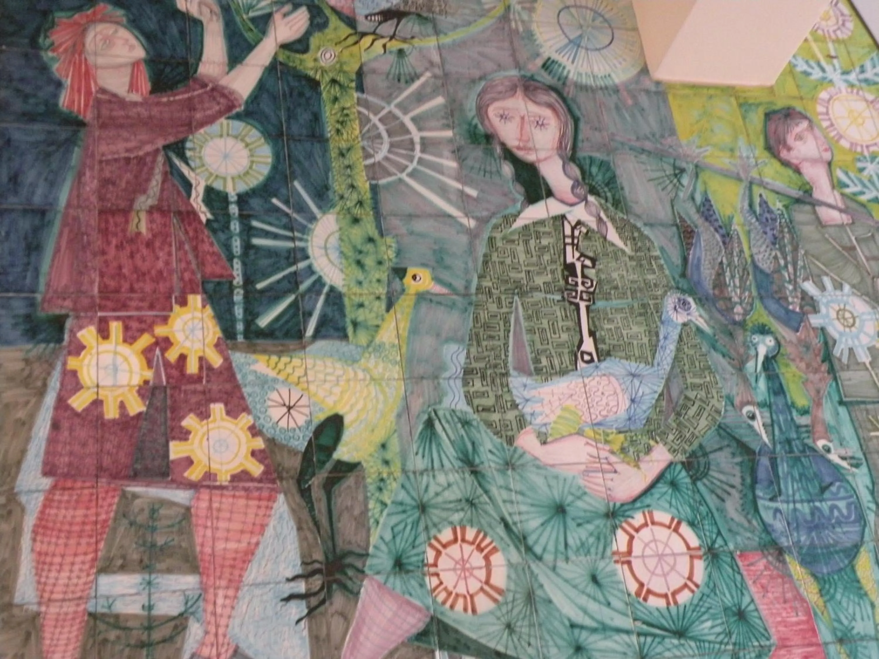 Decorative detail in Hotel Parrini