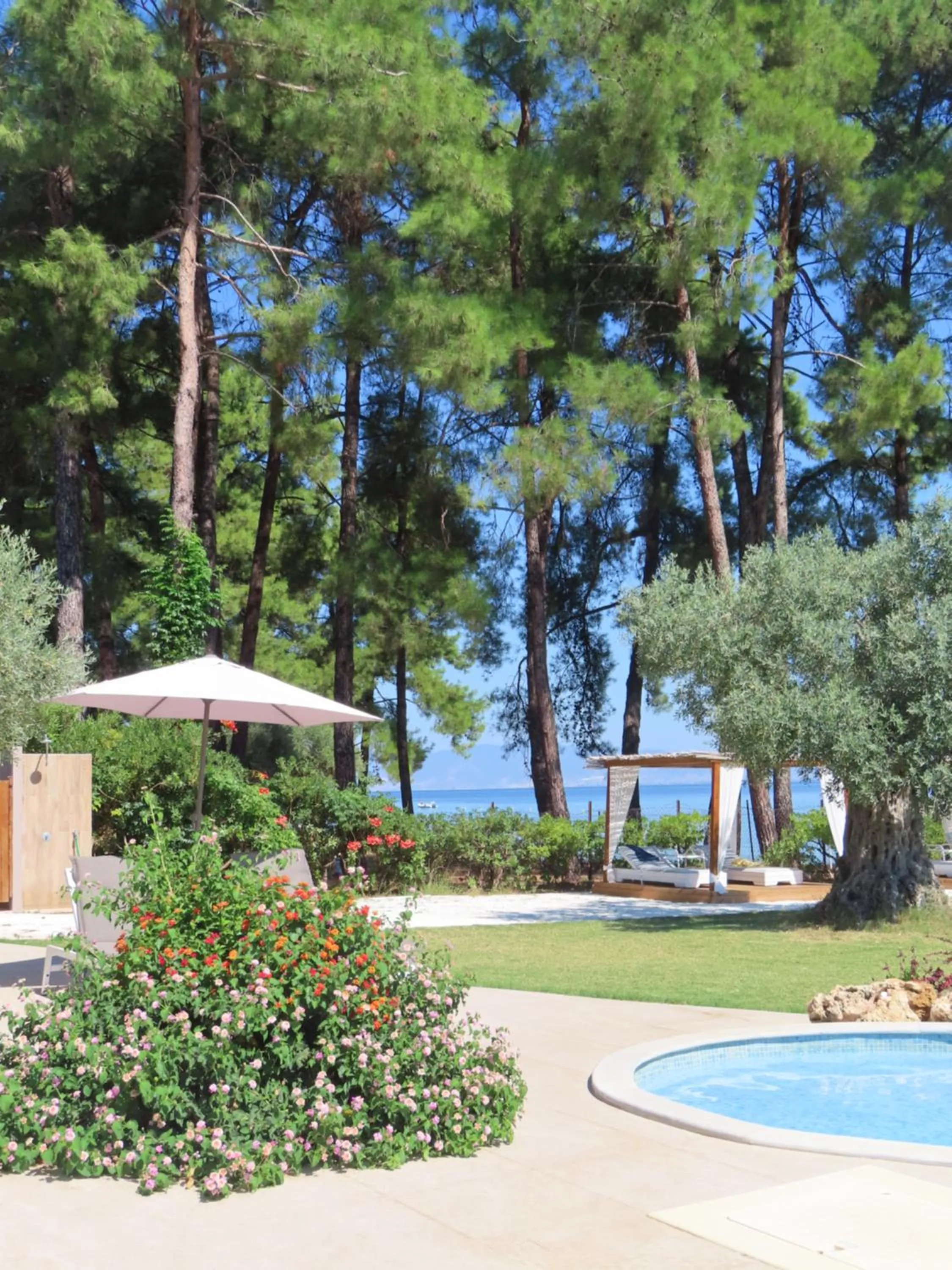 Natural landscape in Aroma Beach Bungalows