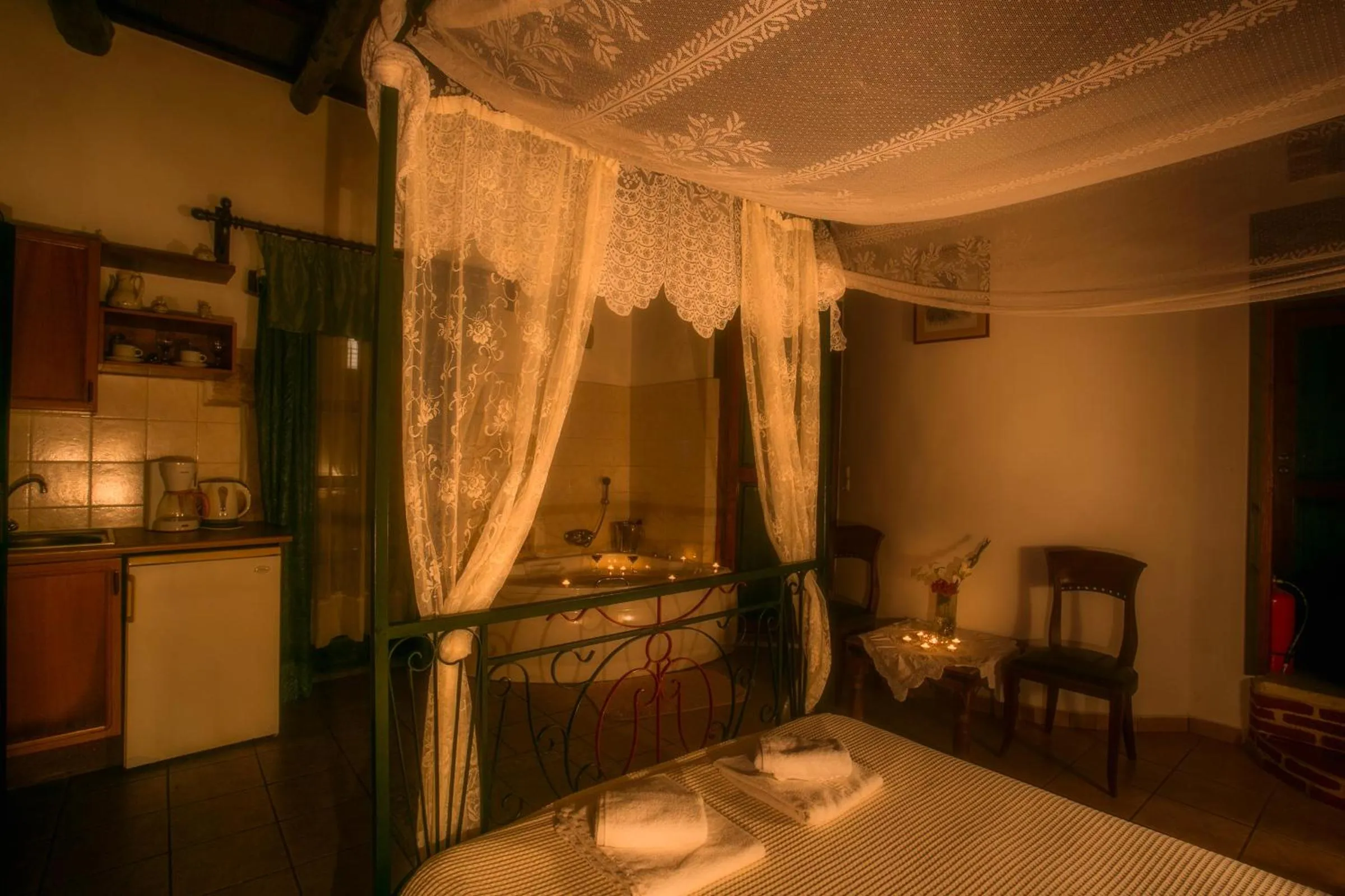 Bed in Ifigenia Rooms