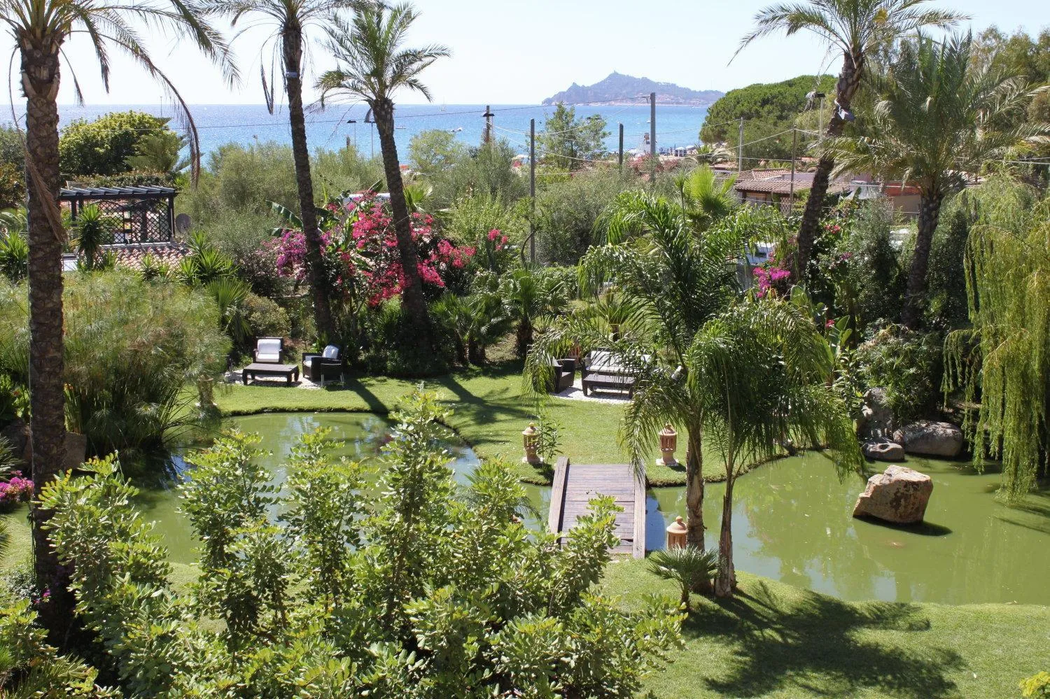 Garden in Hotel Mediterraneo