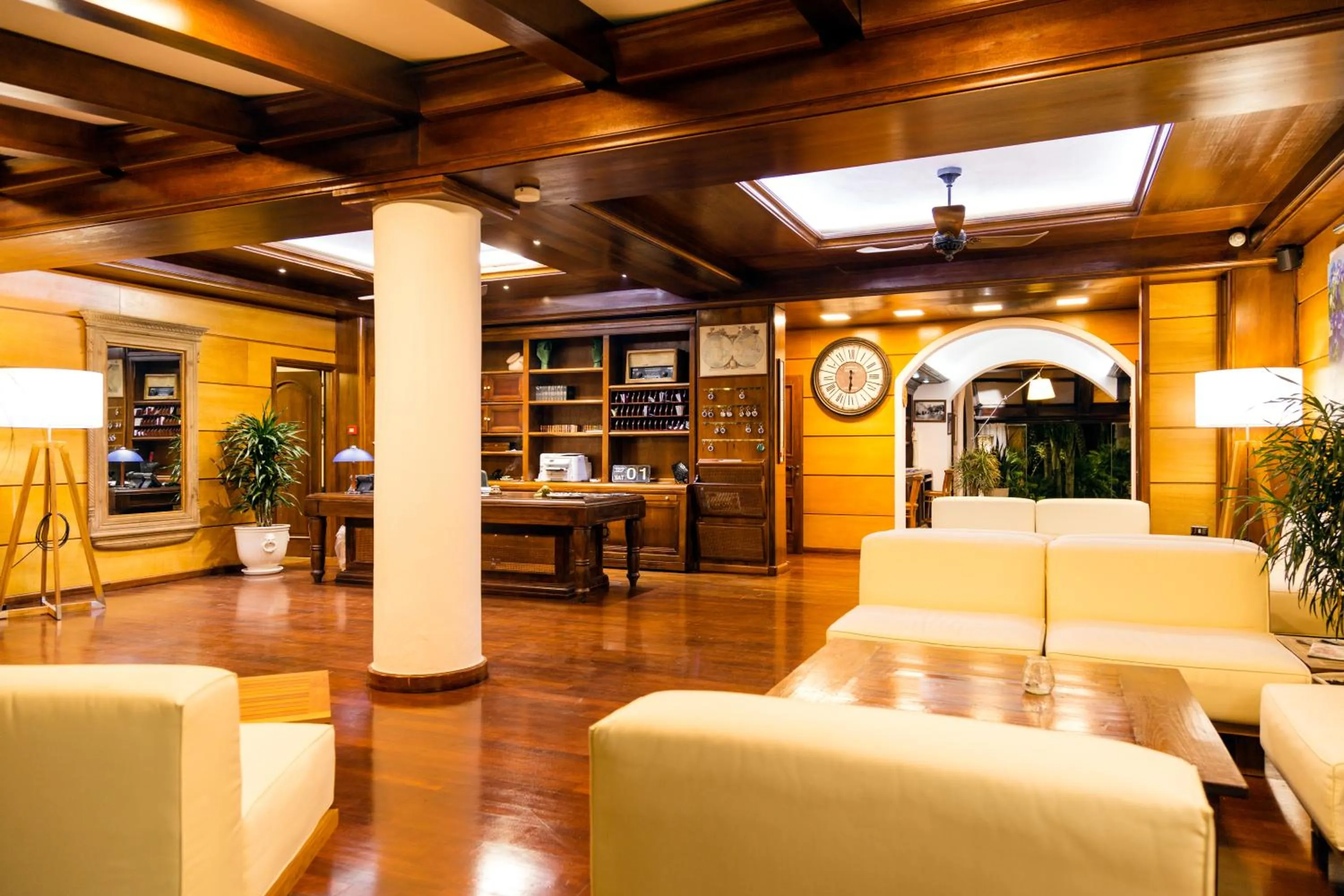 Lobby or reception in Hotel Mediterraneo