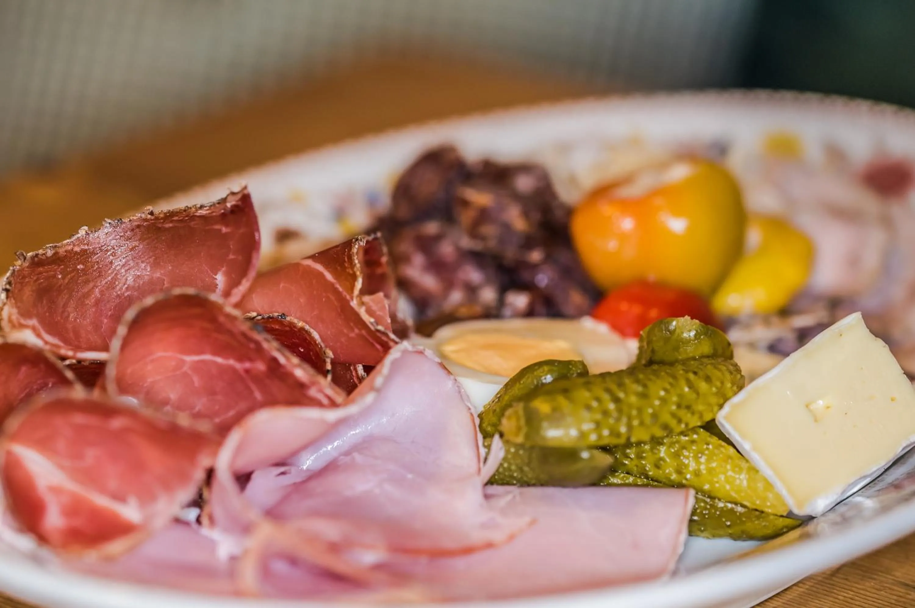 Food close-up in Hotel Restaurant Grünwalderhof