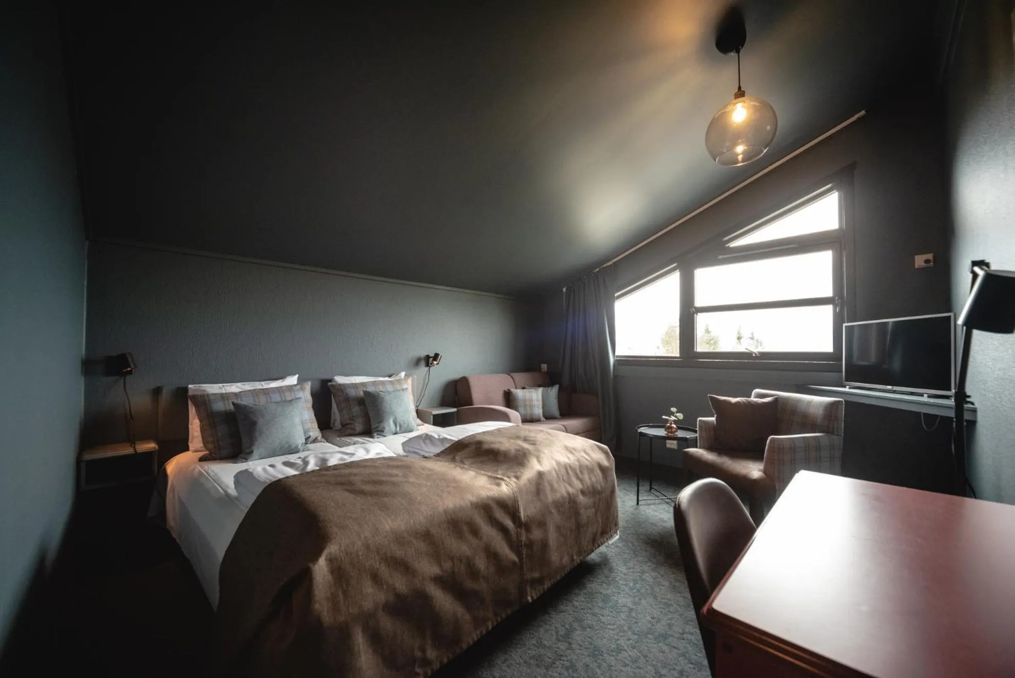 TV and multimedia, Bed in Trolltun Hotel & Hytter