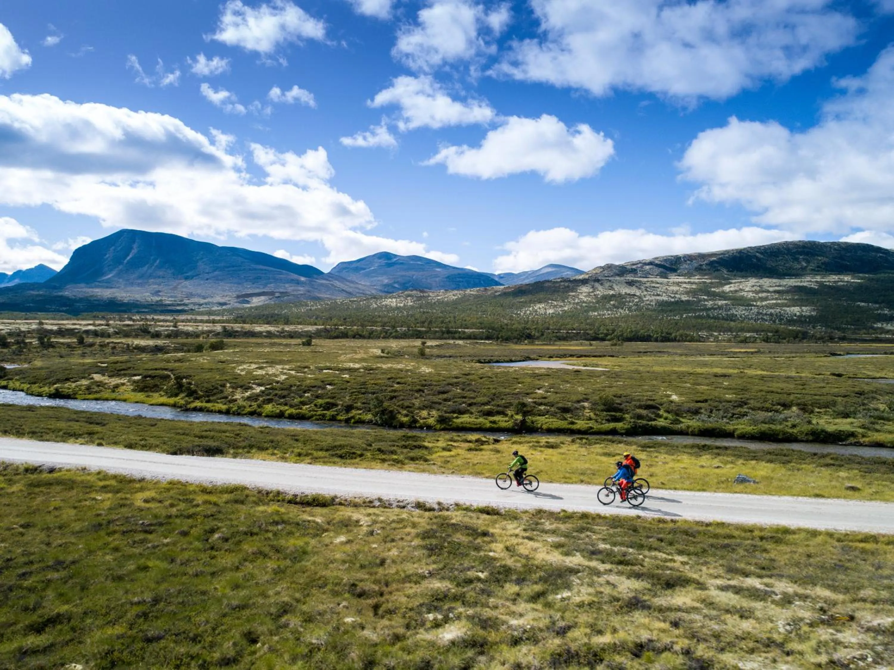 Cycling in Trolltun Hotel & Hytter