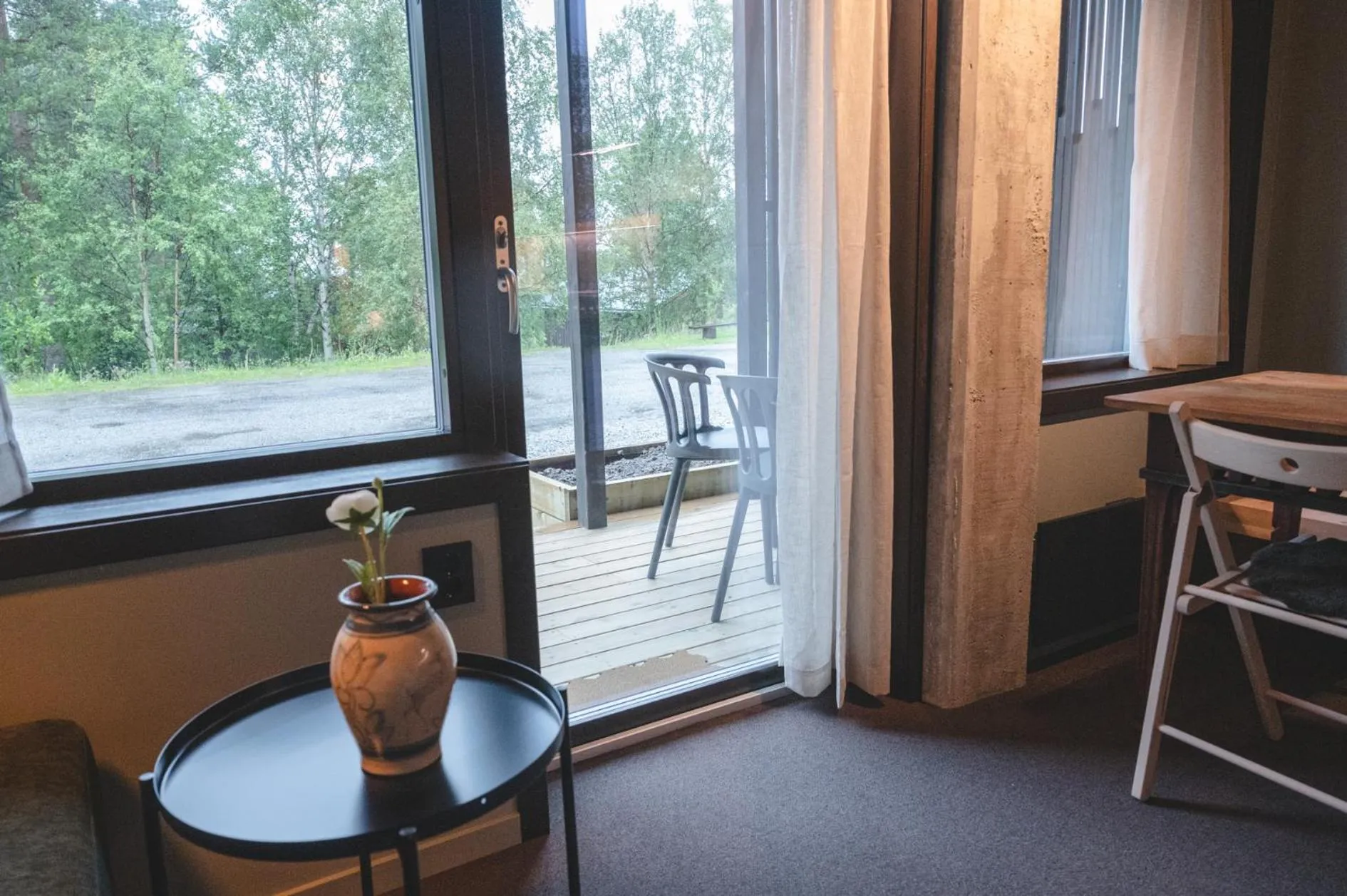 Patio in Trolltun Hotel & Hytter