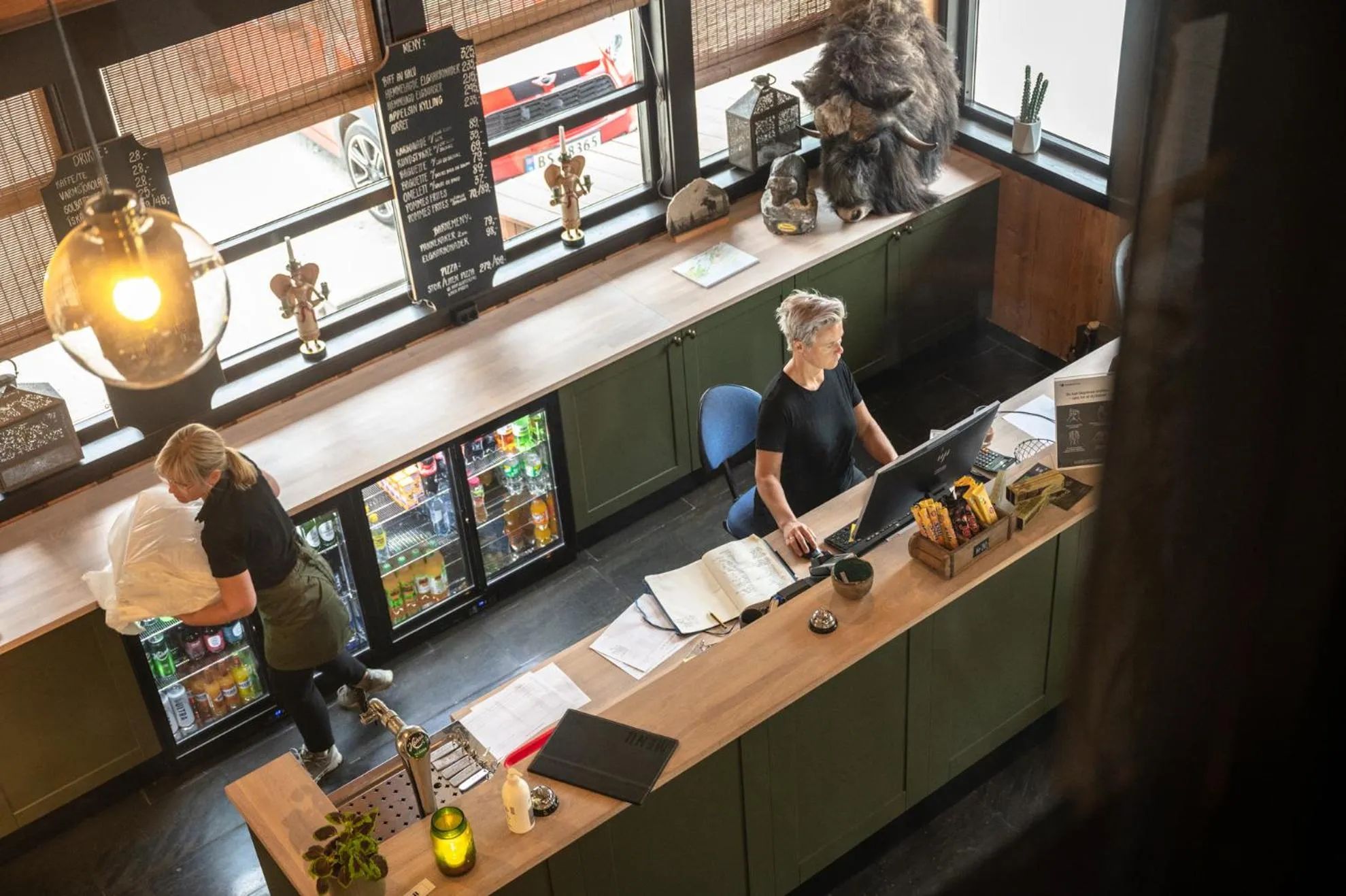 Lobby or reception in Trolltun Hotel & Hytter