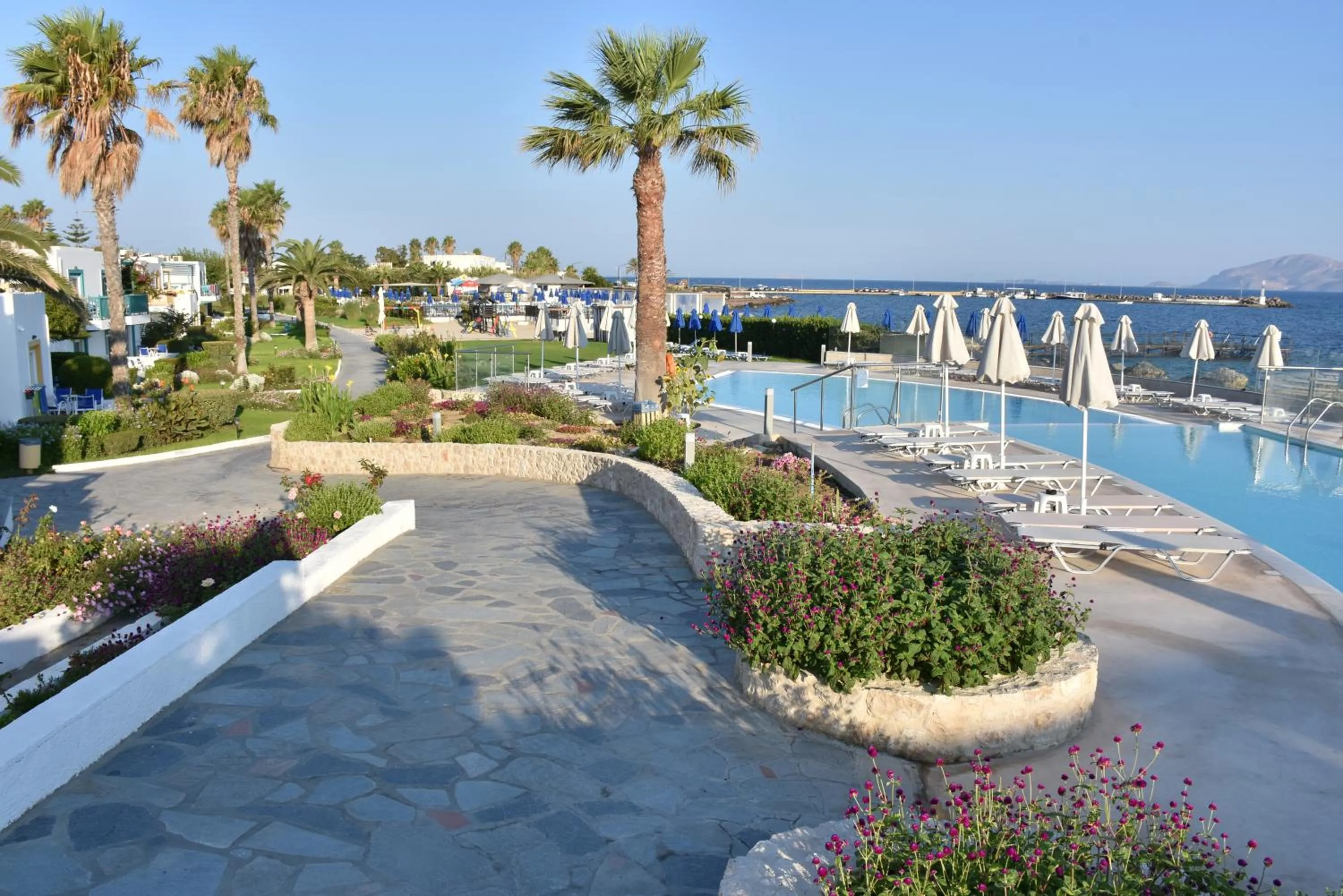 Swimming pool in Mastichari Bay Hotel