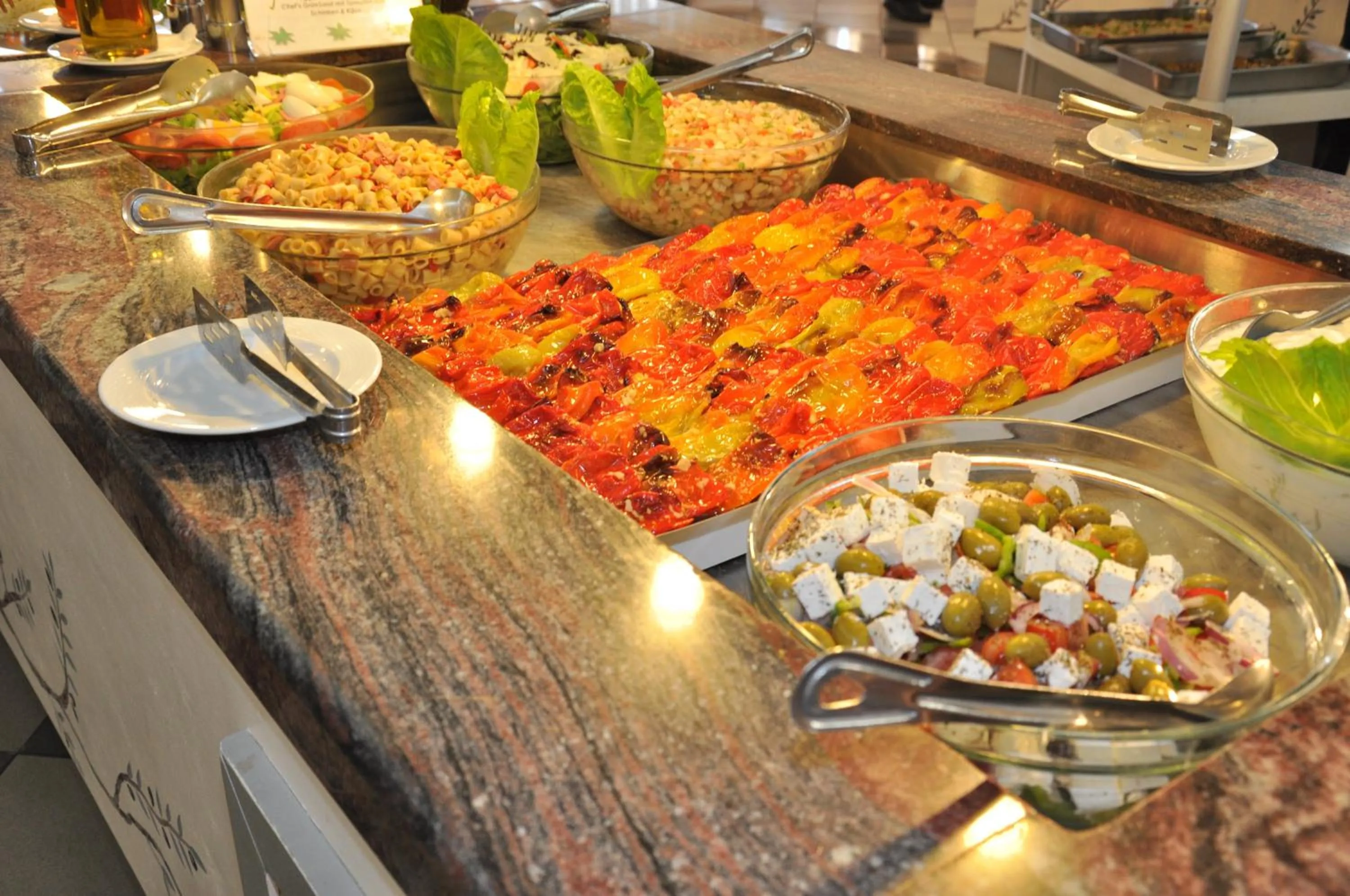 Food and drinks in Mastichari Bay Hotel