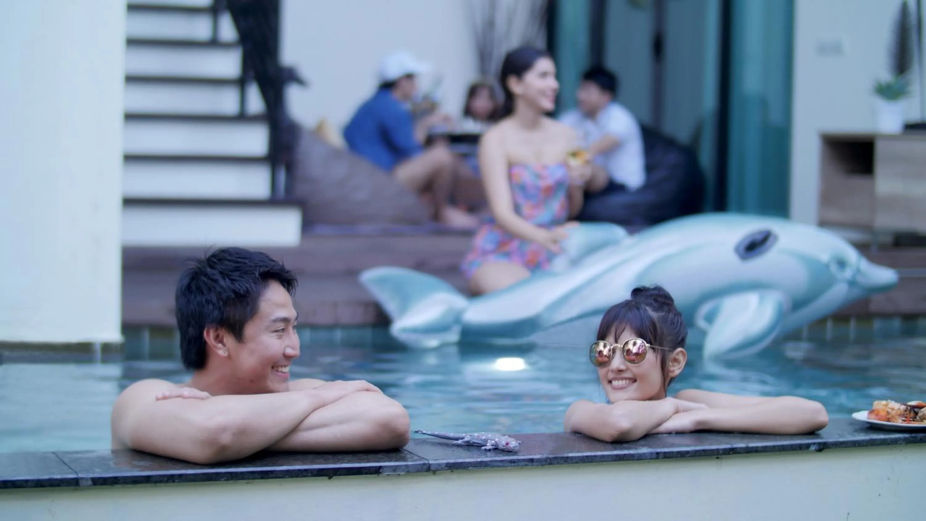 People in Itz Time Hua Hin Pool Villa