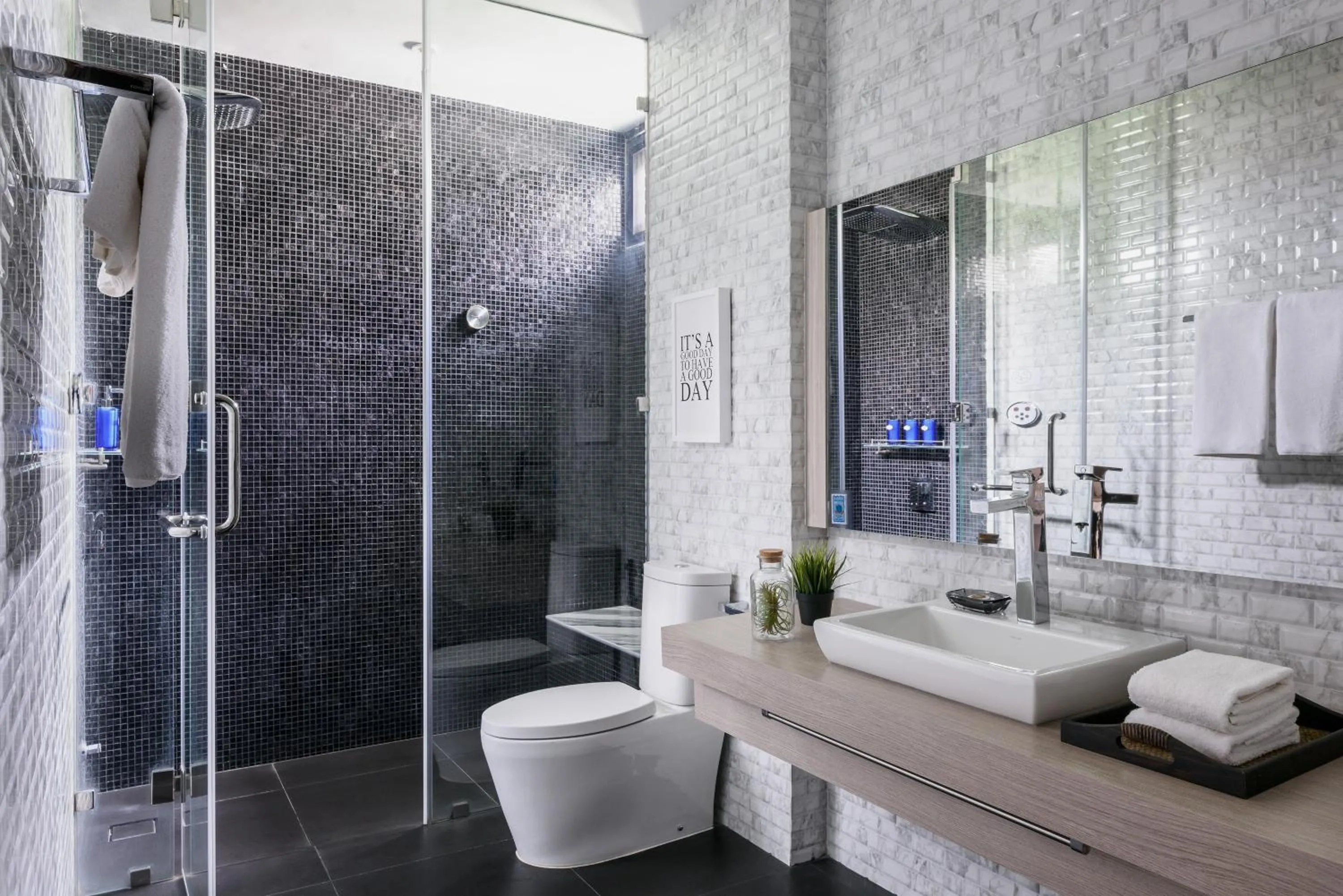 Shower in Itz Time Hua Hin Pool Villa