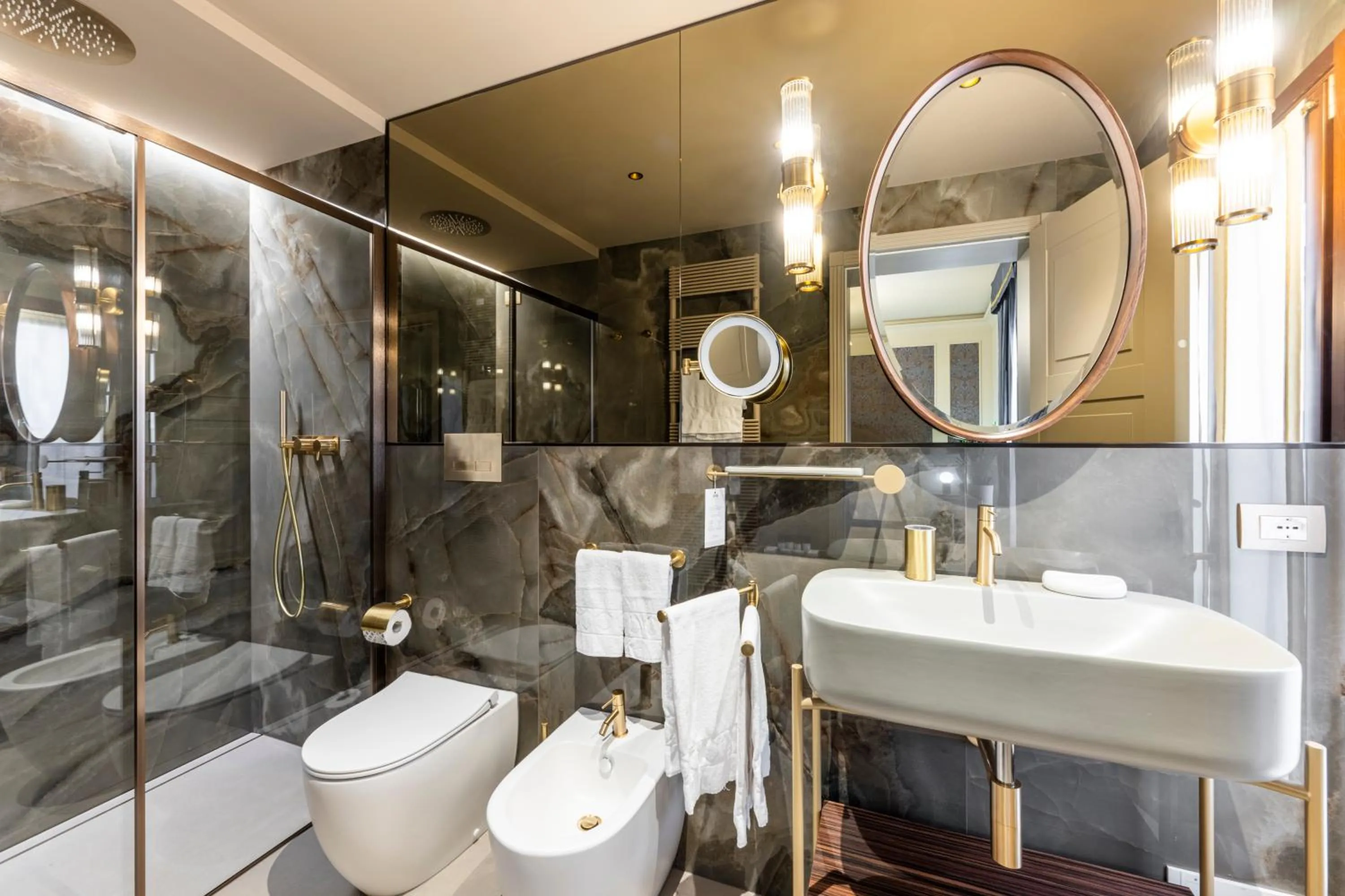 Bathroom in Hotel Palazzina Sardi