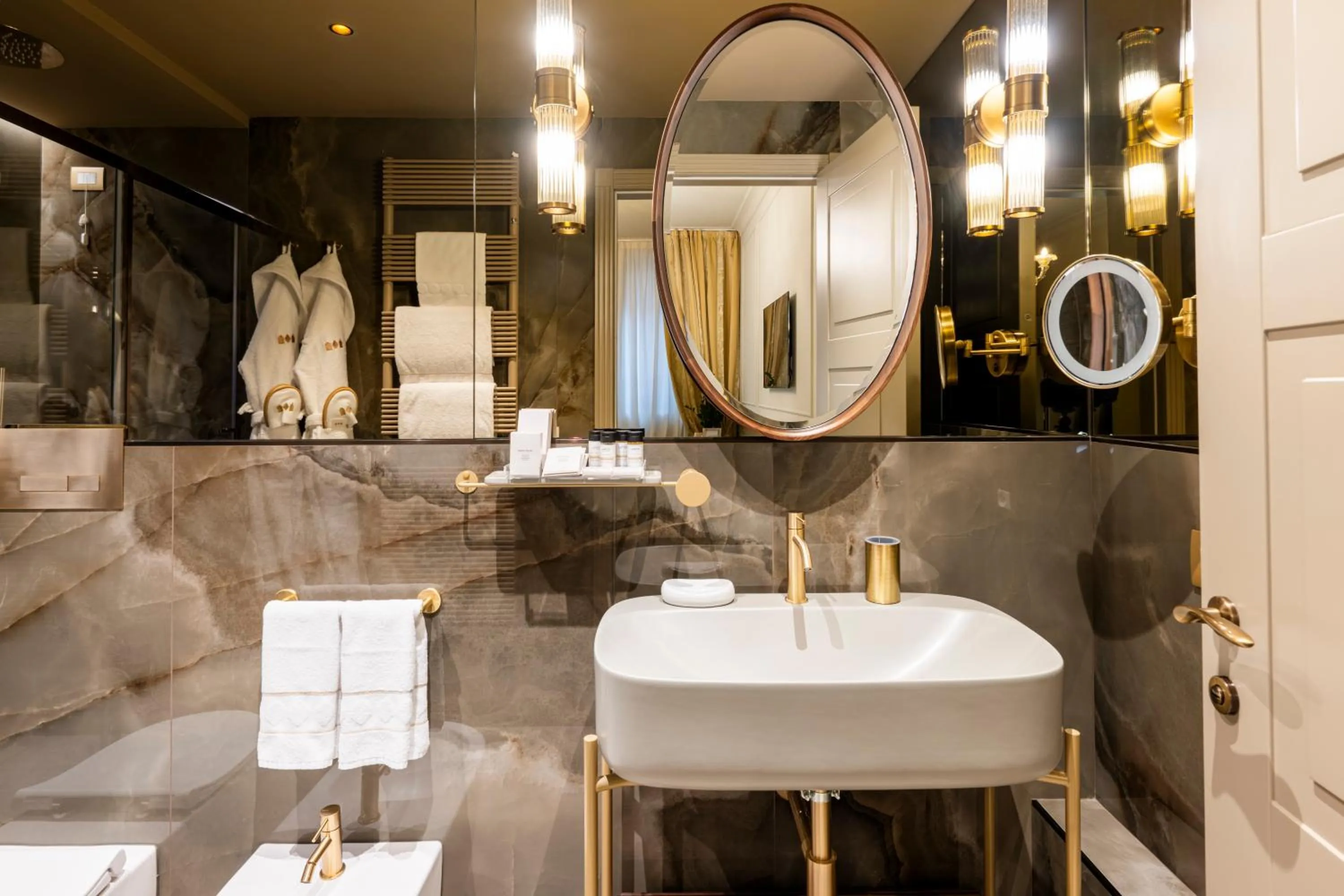 Bathroom in Hotel Palazzina Sardi