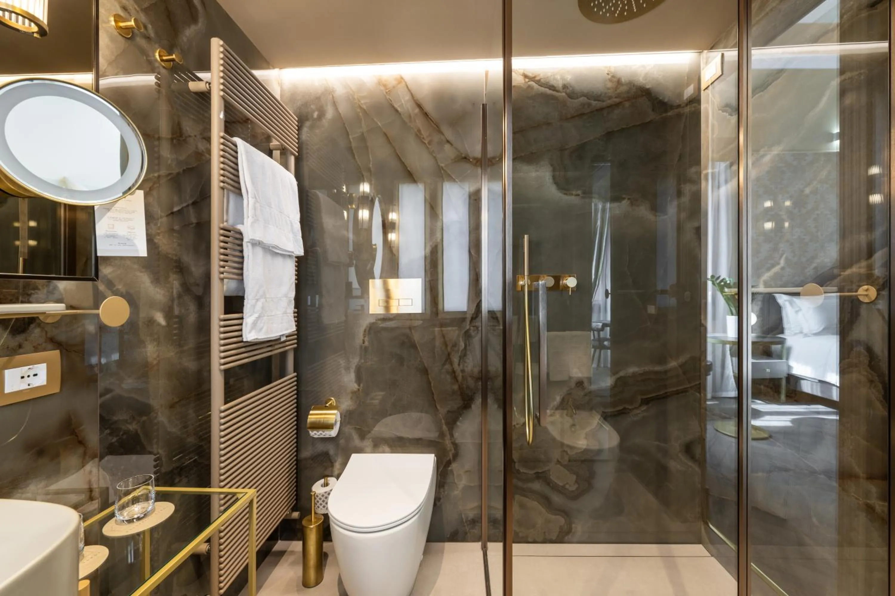 Bathroom in Hotel Palazzina Sardi