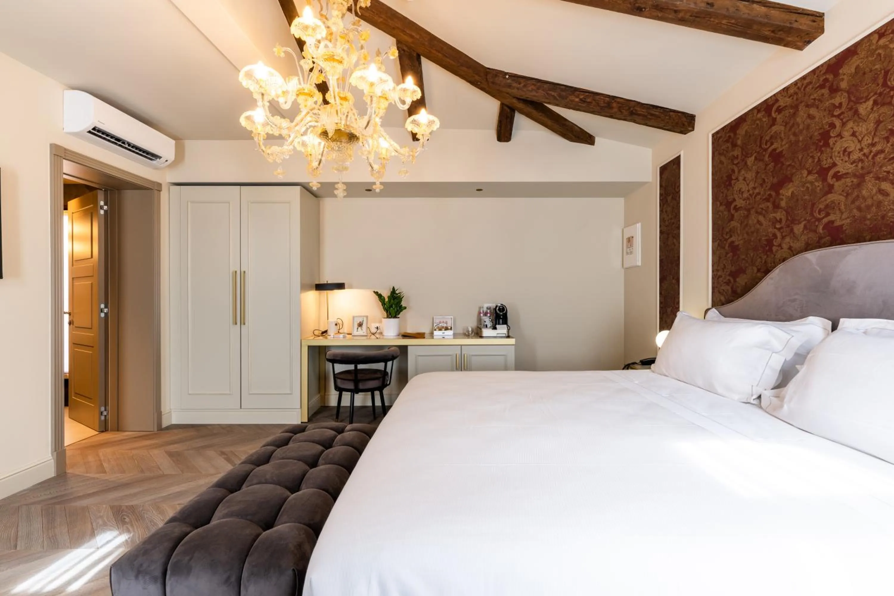 Bedroom, Bed in Hotel Palazzina Sardi