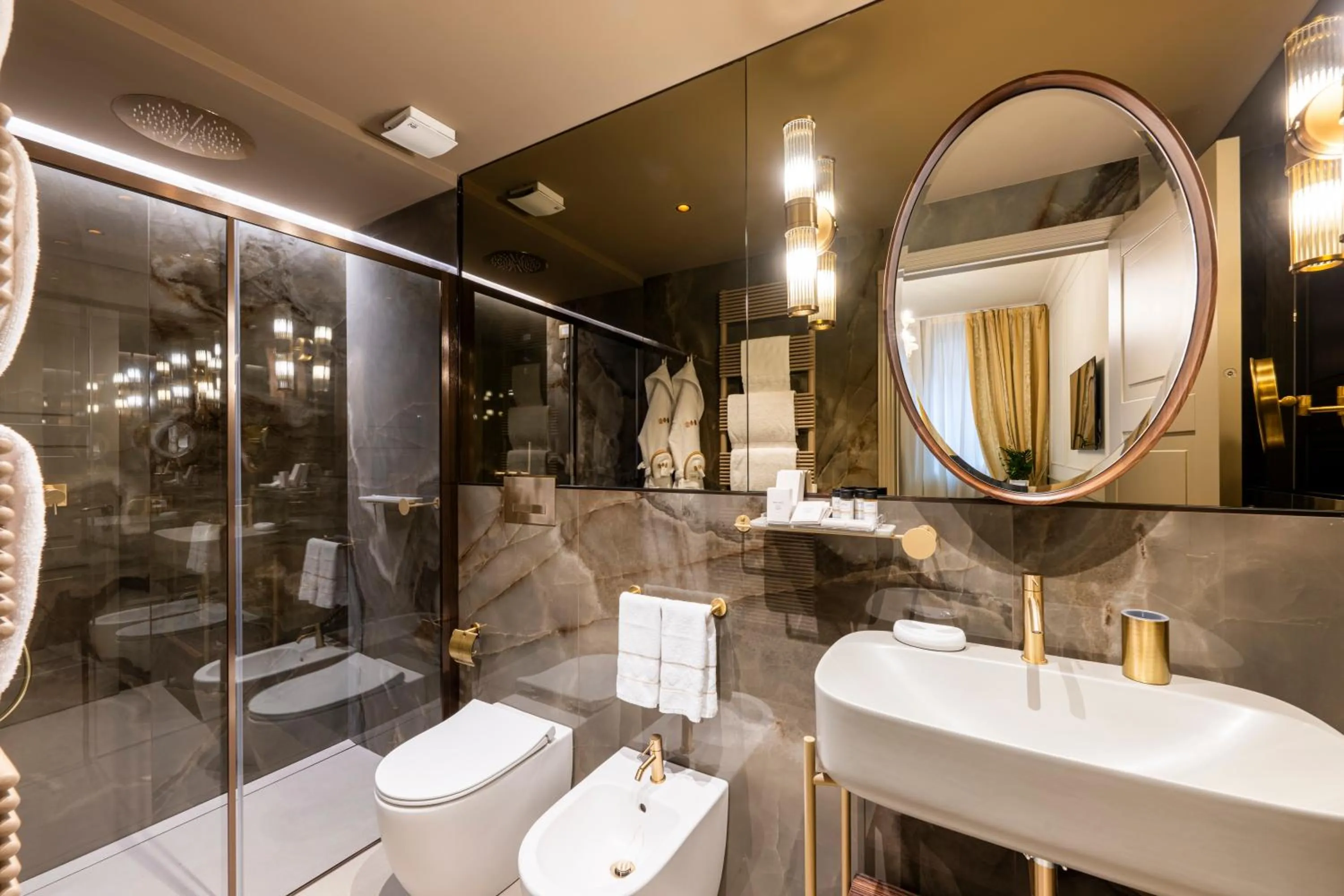 Bathroom in Hotel Palazzina Sardi