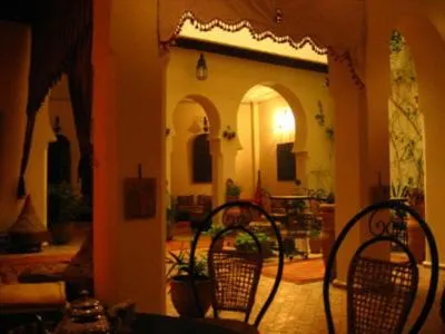 Decorative detail in Ryad Bahia