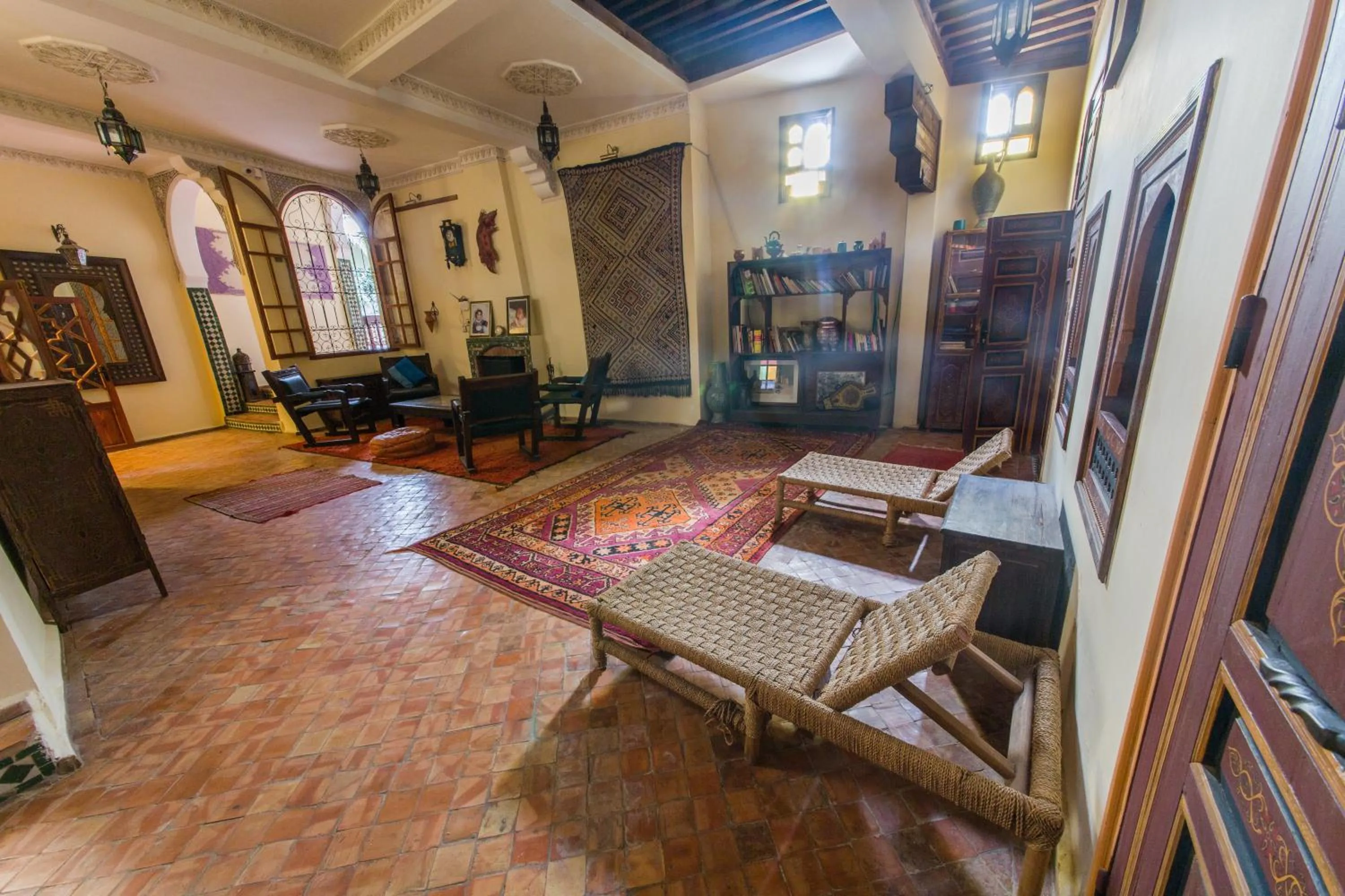 Decorative detail in Ryad Bahia