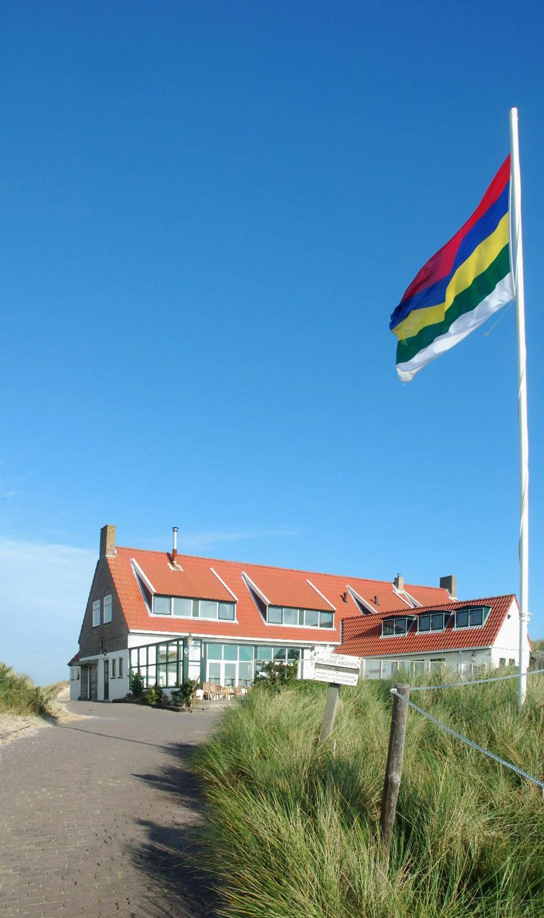 Property building in Strandhotel Terschelling B&B
