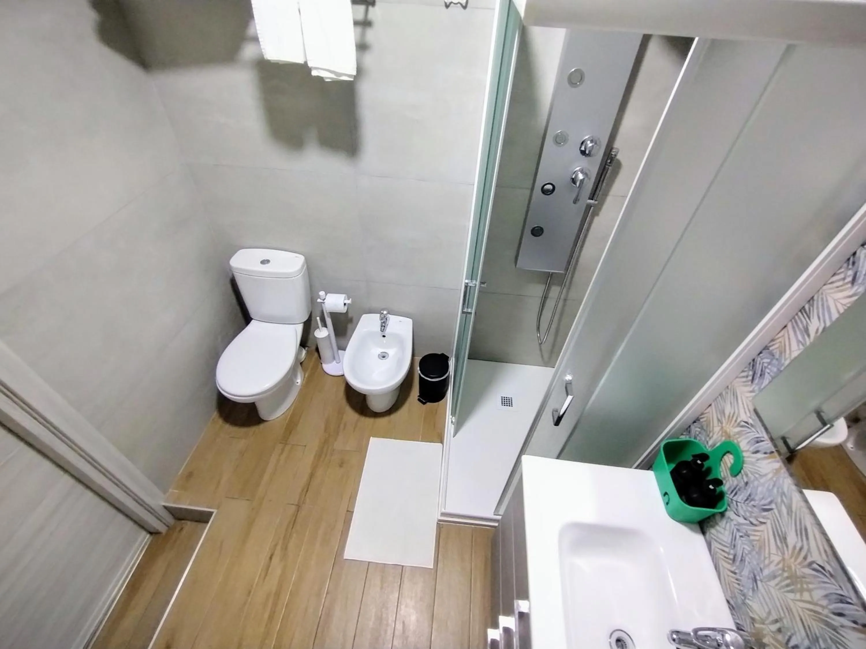 Shower in Al Quadrato D'Oro rooms