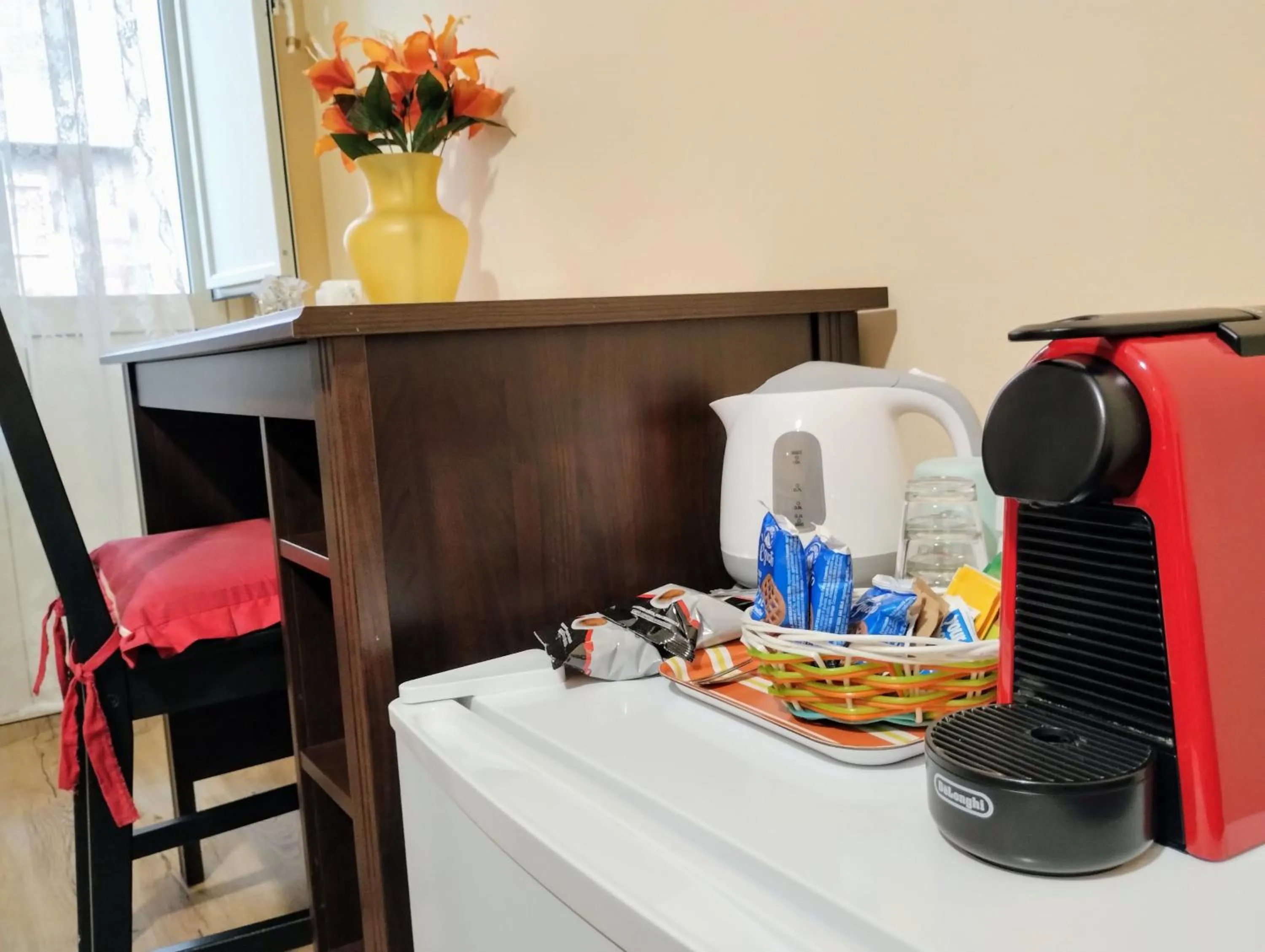 Coffee/tea facilities in Al Quadrato D'Oro rooms