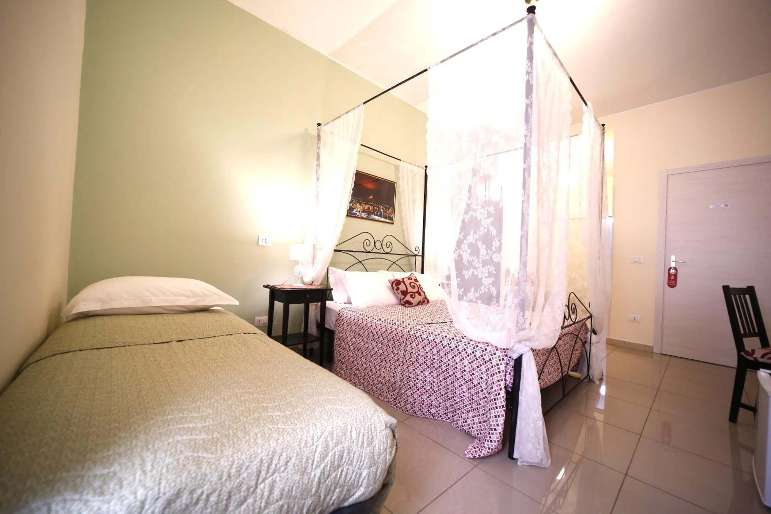 Bed in Al Quadrato D'Oro rooms